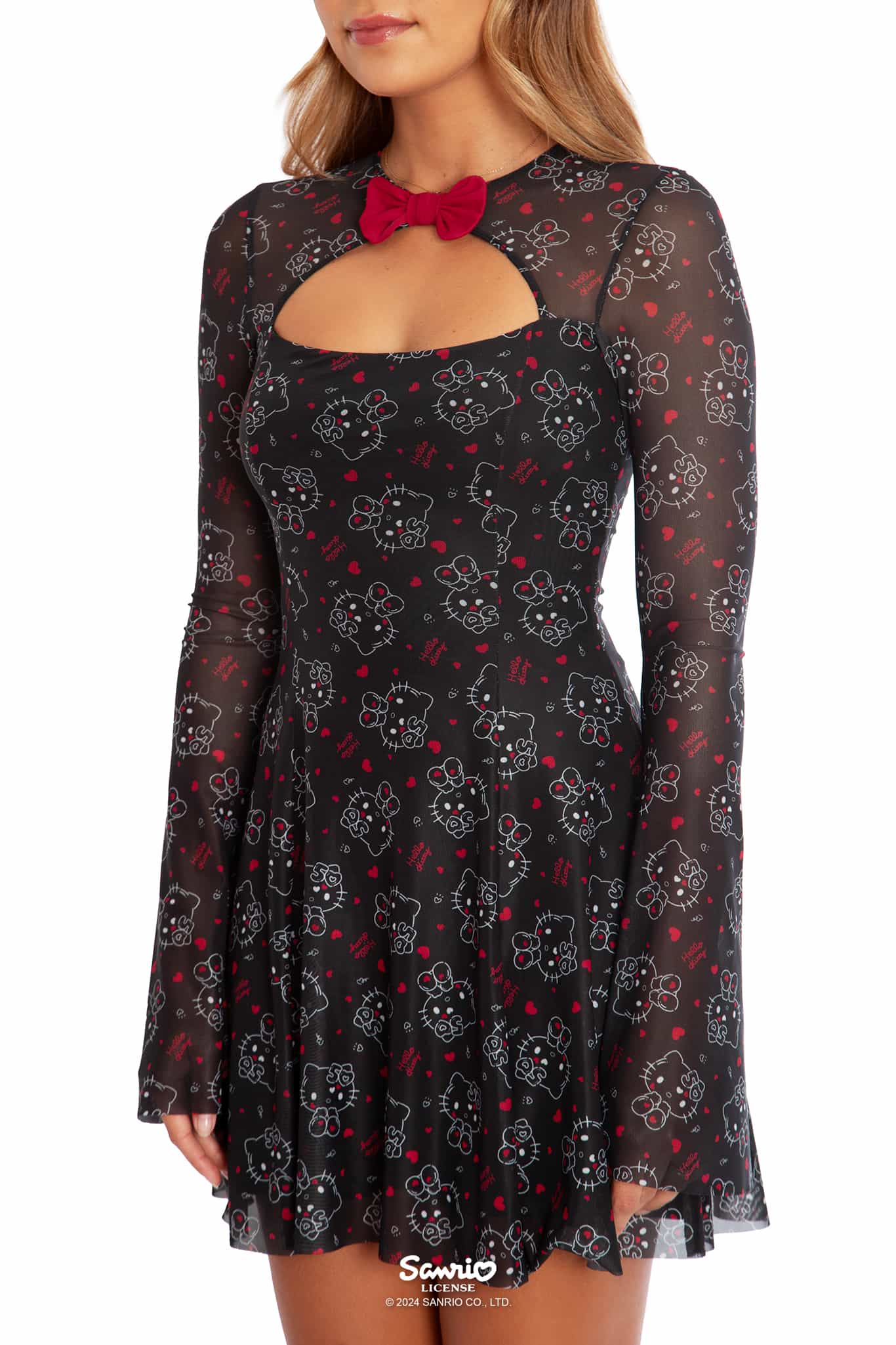 50 Years Of Hello Kitty Bow Shrug Dress - Image 3