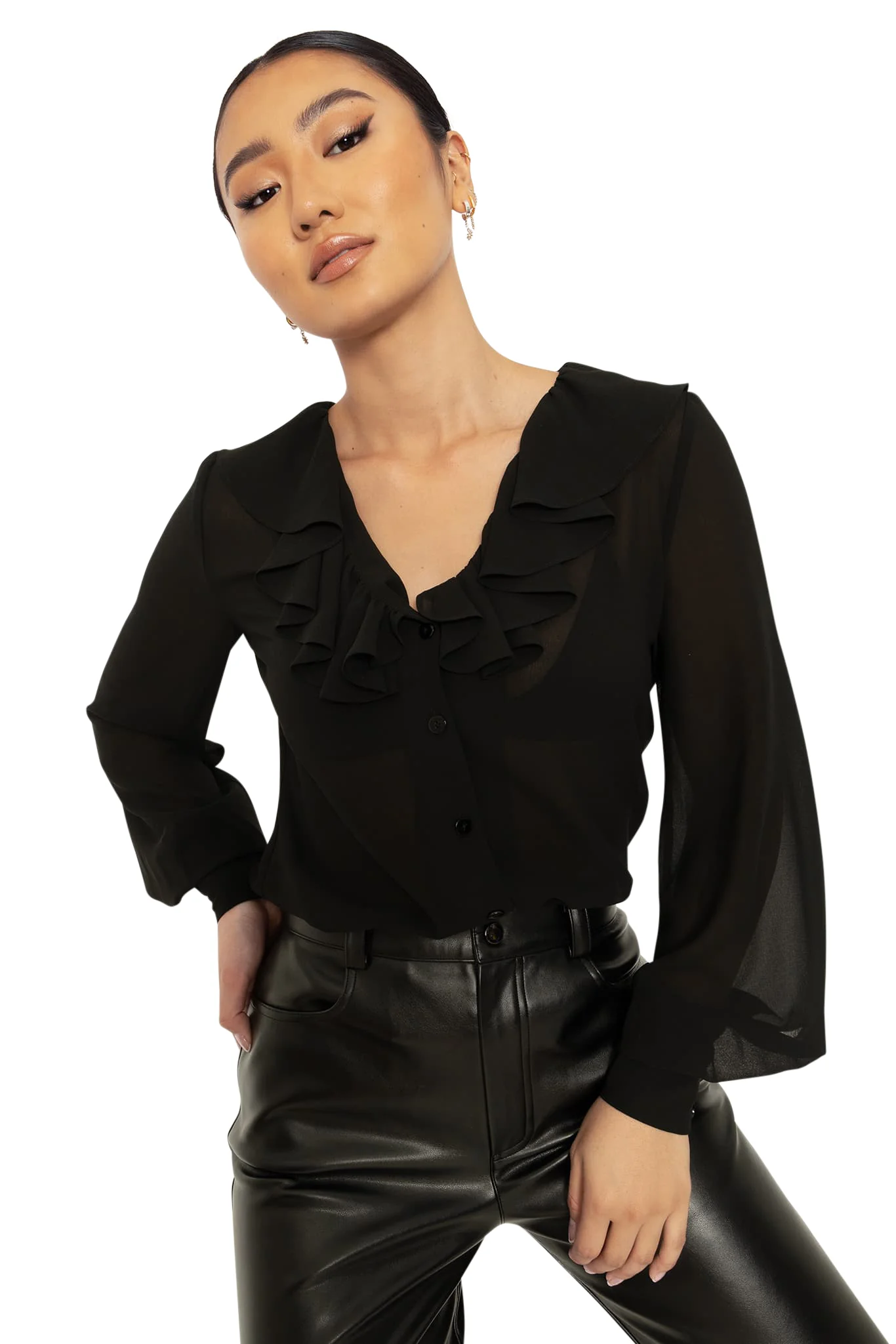 All A Ruffle Shirt