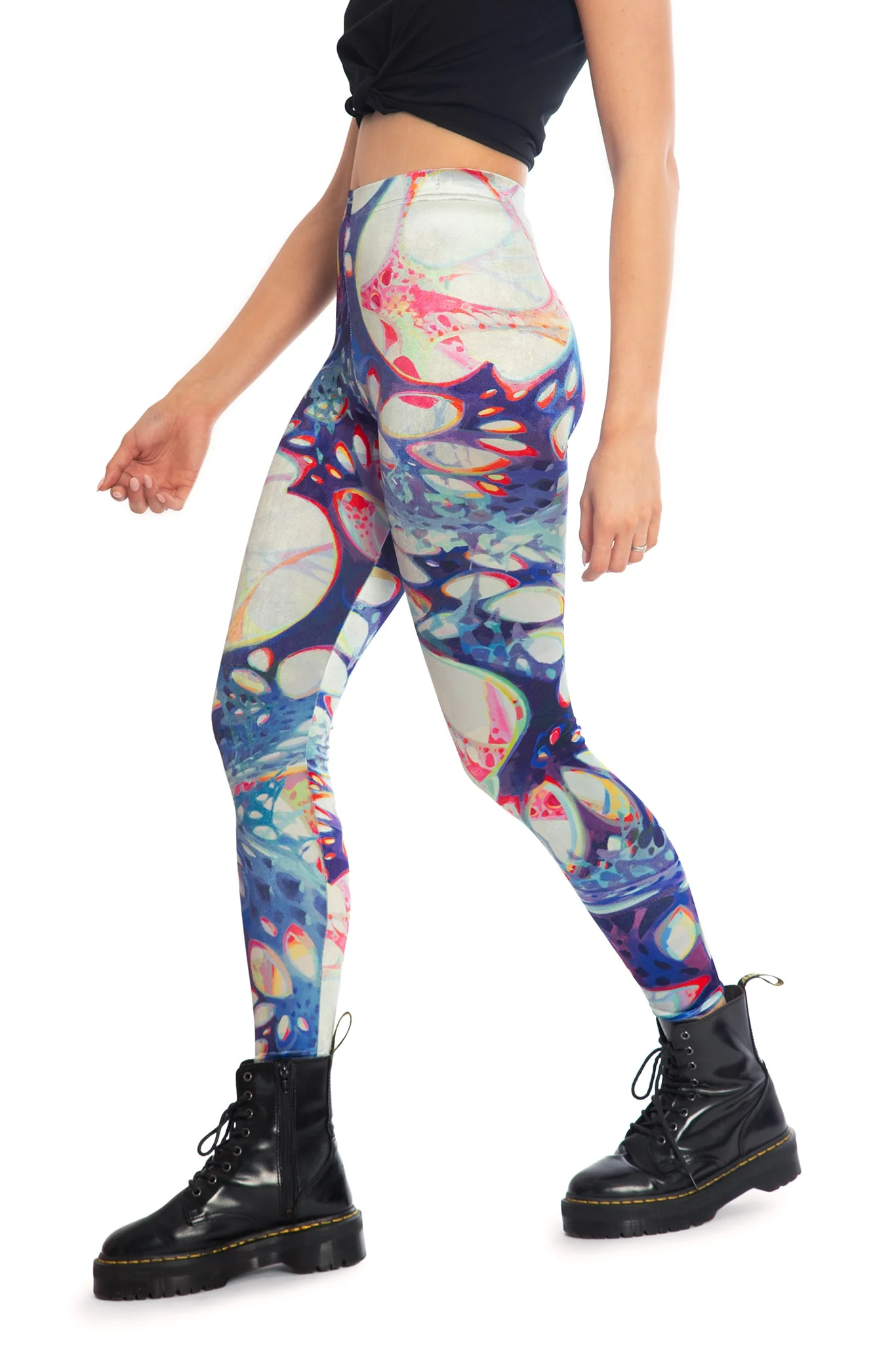 Anomaly Velvet High Waisted Leggings - Image 3
