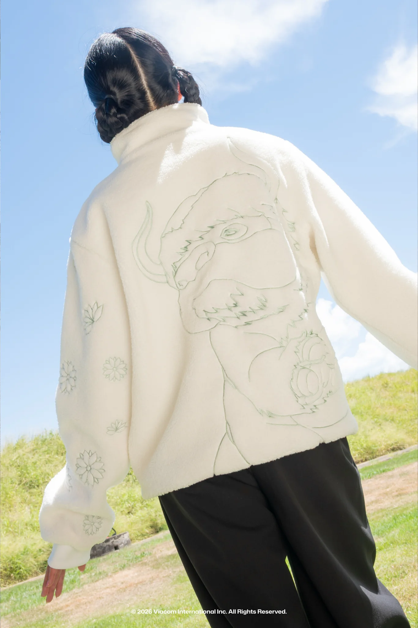 Appa Fluffy 3/4 Zip Sweater