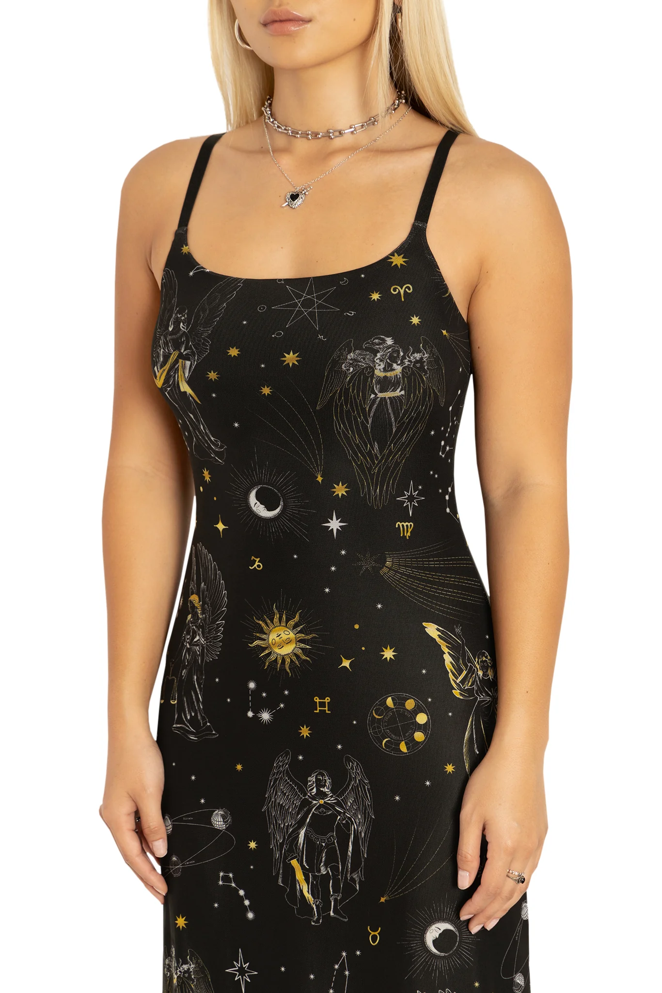 Archangels Sheer A-Line Maxi Dress - Image 3