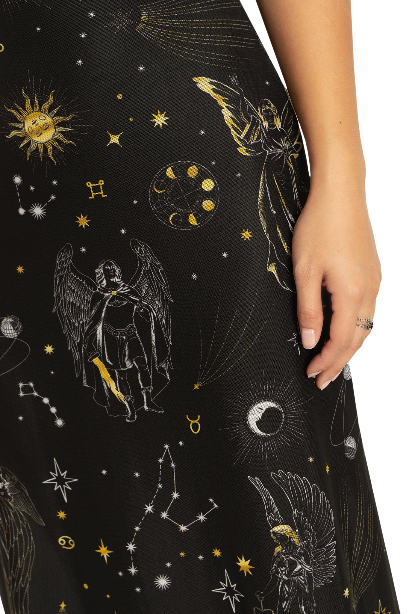 Archangels Sheer A-Line Maxi Dress - Image 4