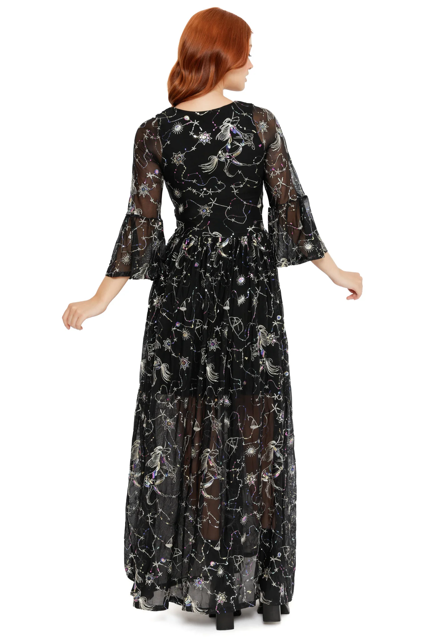 Astraea 3/4 Sleeve Maxi Dress - Image 3