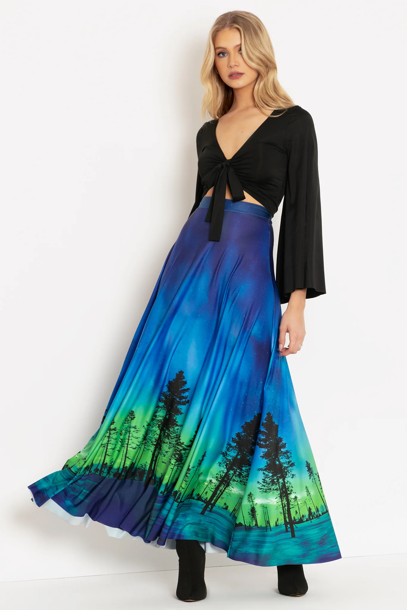 Aurora Skye Maxi Skirt