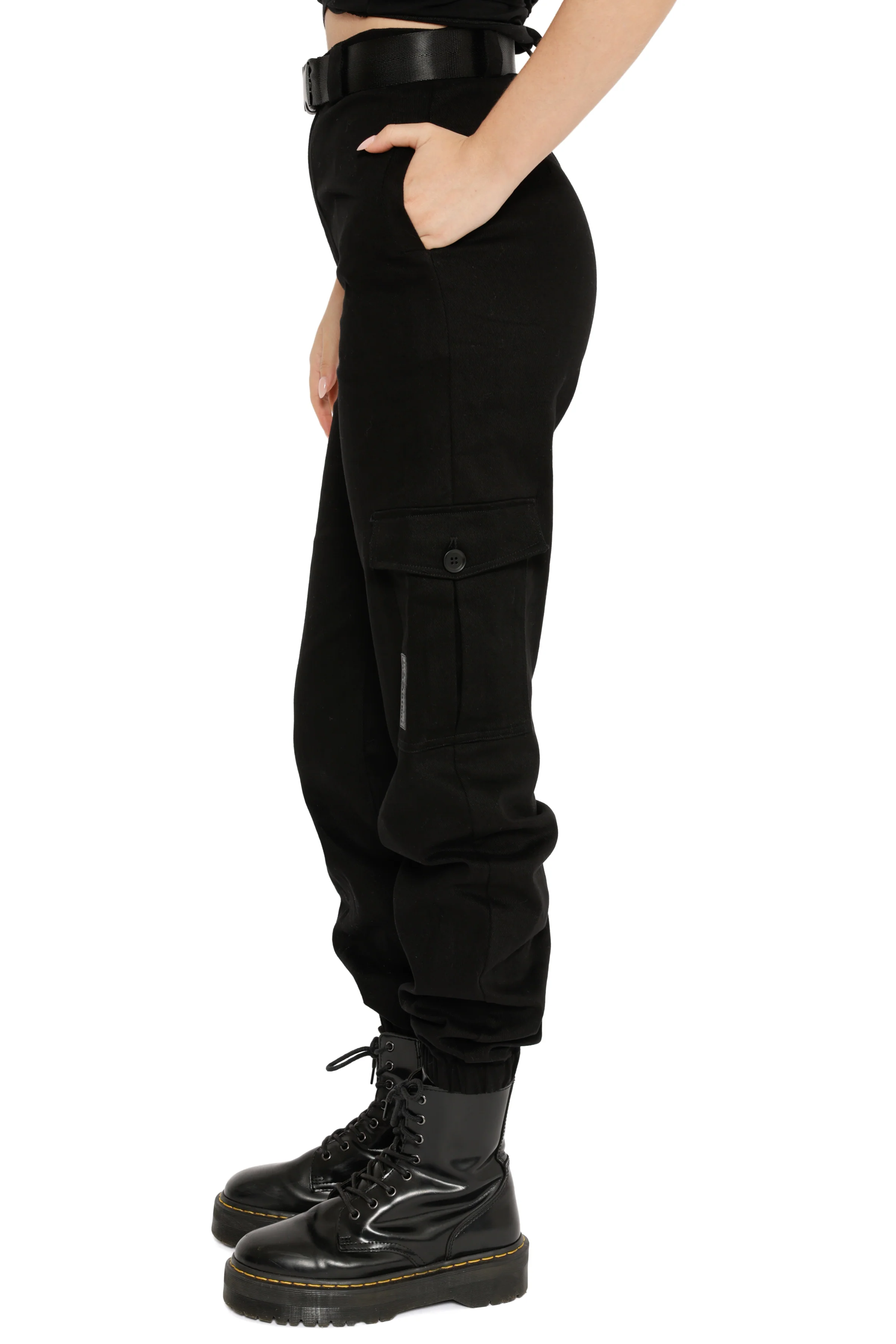 Black Cargo Pants 2.0 - Image 7