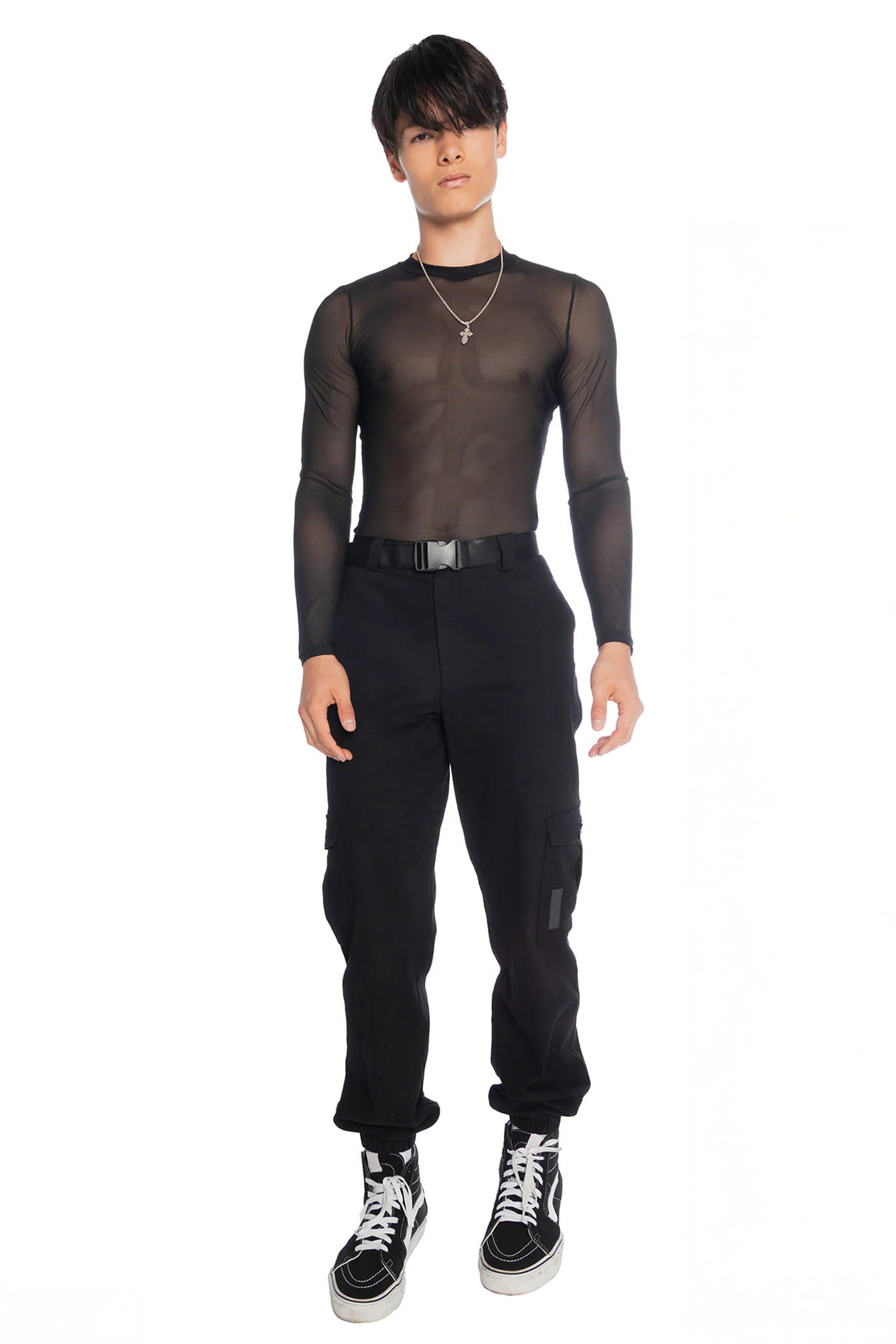 Black Cargo Pants - Image 4
