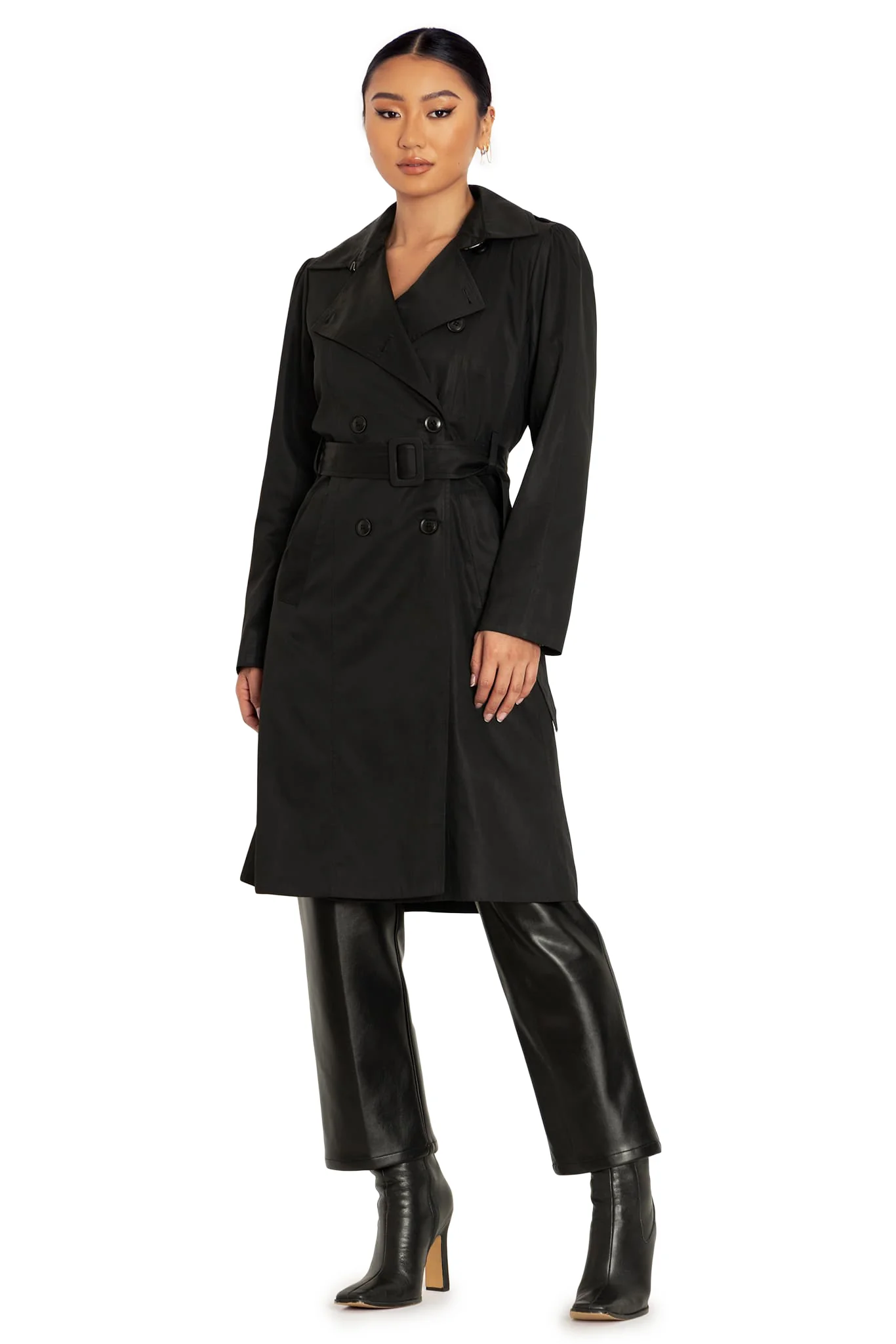 Black Classic Trench