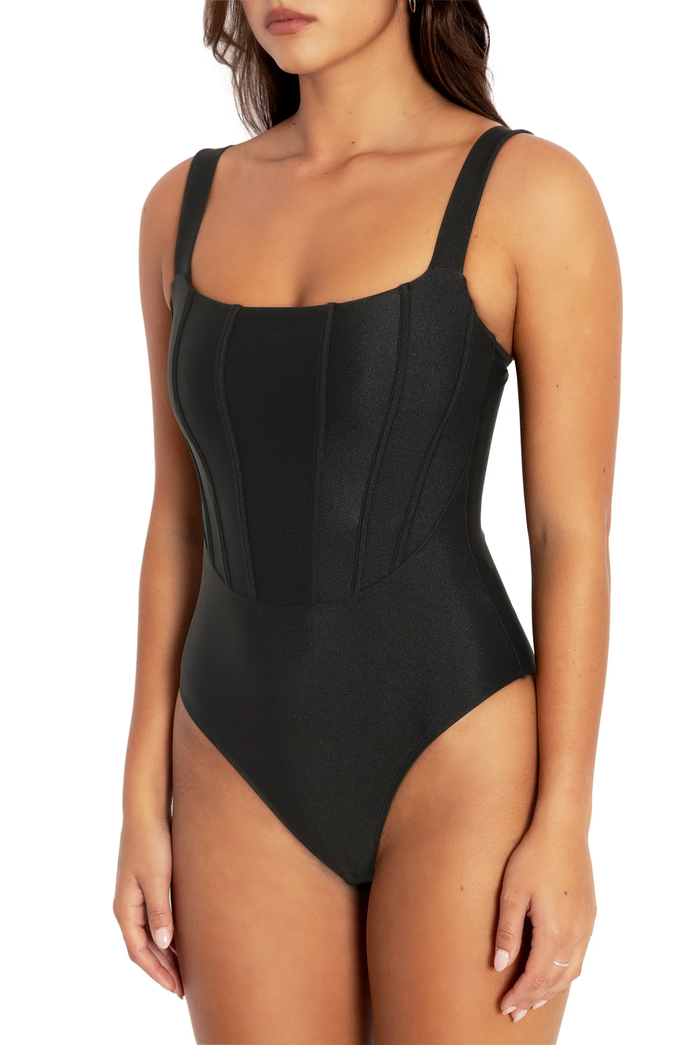 Black Corset Bodysuit - Image 3