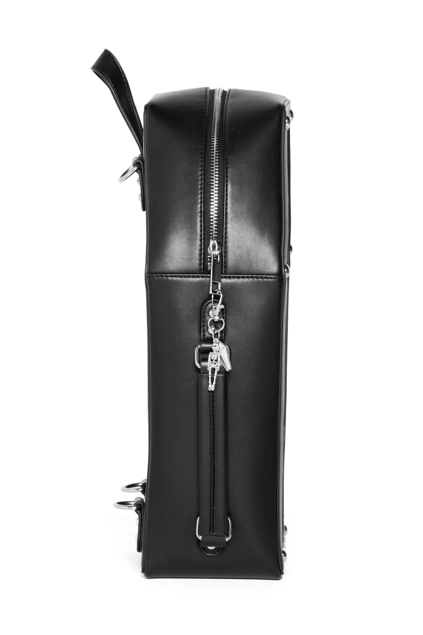 Black Embossed Coffin Backpack - Image 5