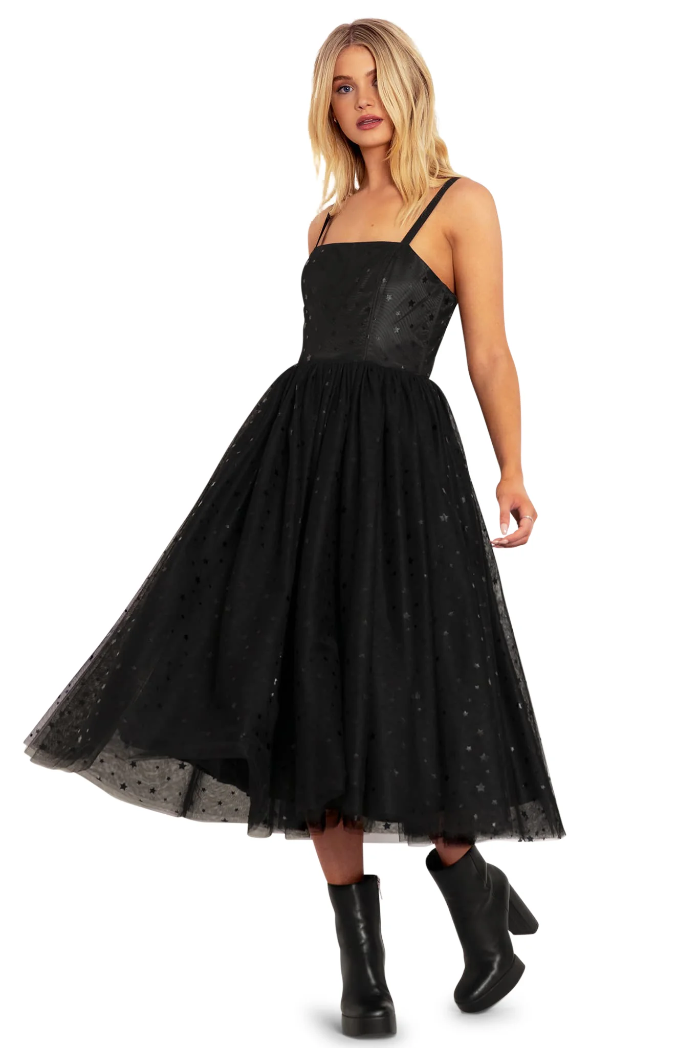 Black Prom Queen Dress