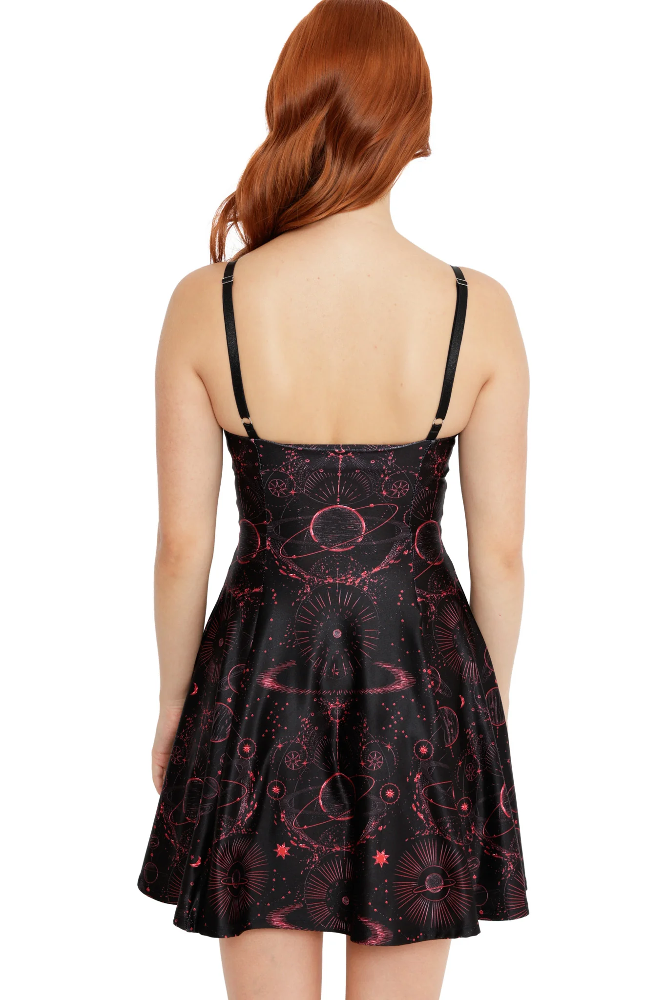 Blood Moon Mini Strappy Dress - Image 4