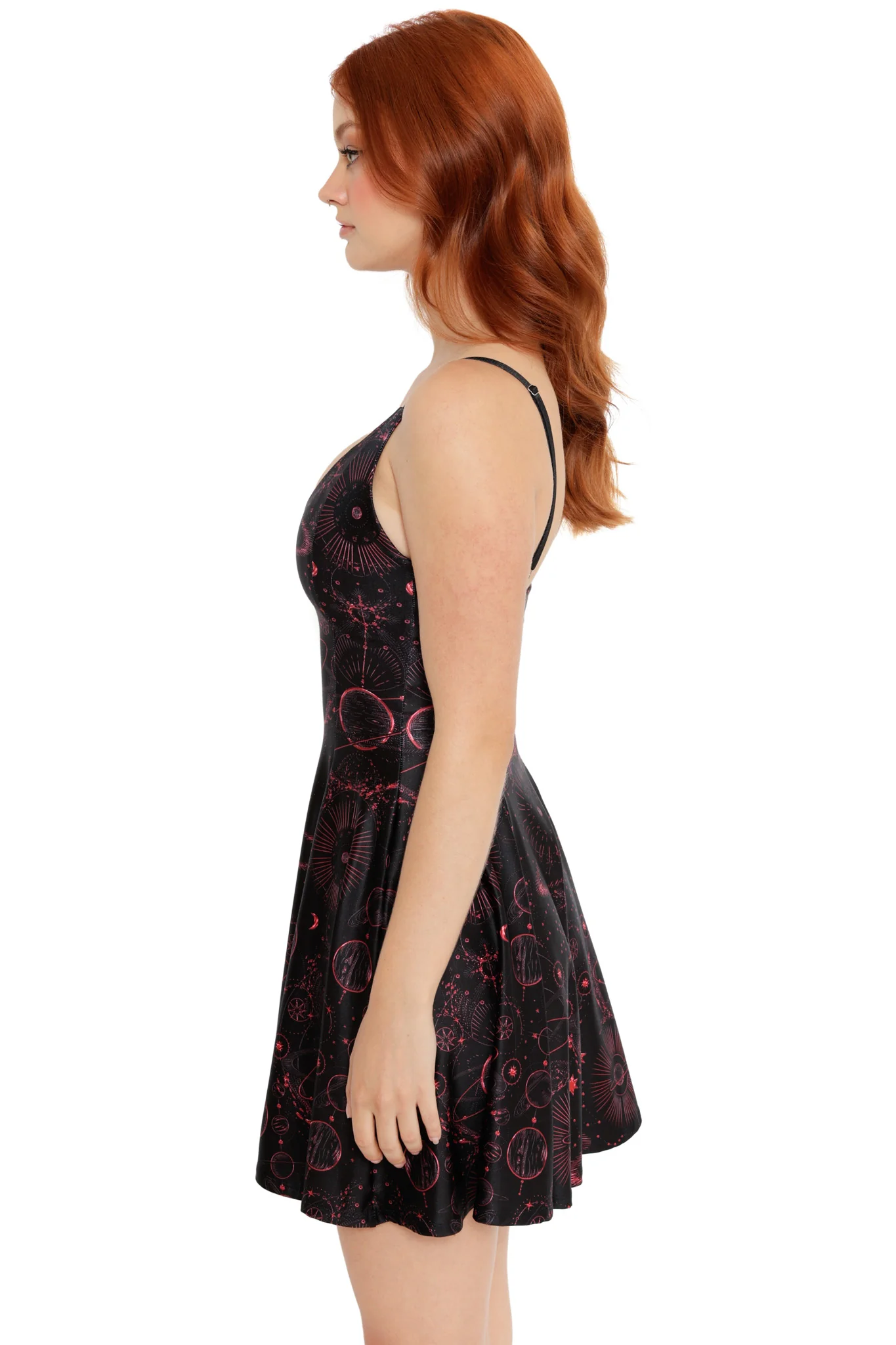 Blood Moon Mini Strappy Dress - Image 5