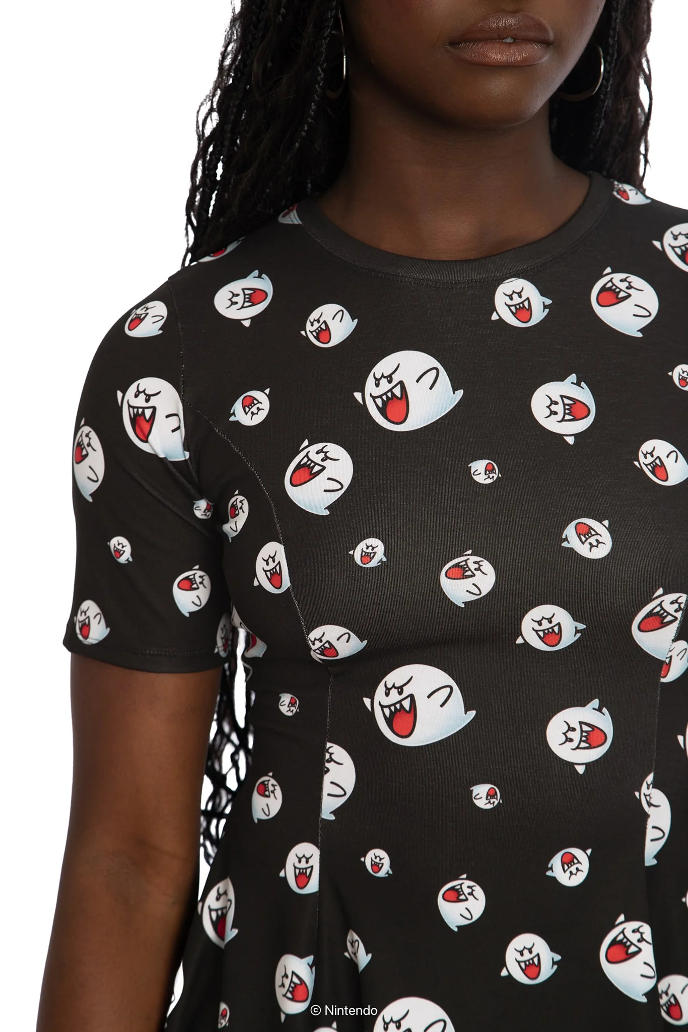 Boo Evil Tee Dress - Image 4