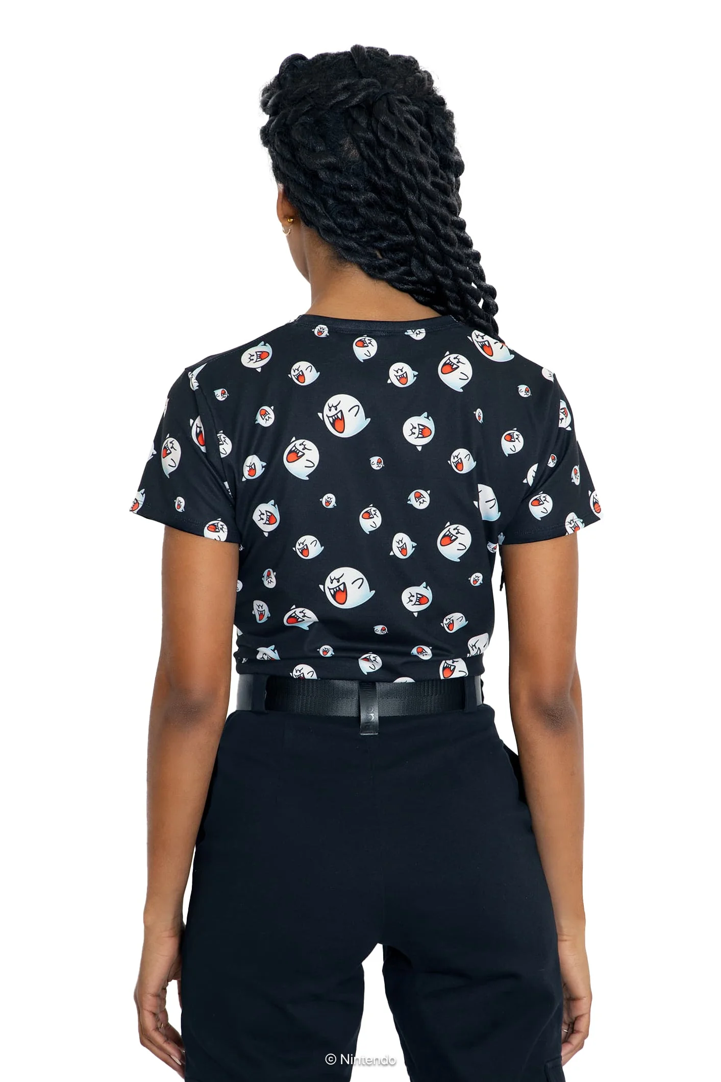 Boo Tie Front Tee - Image 2