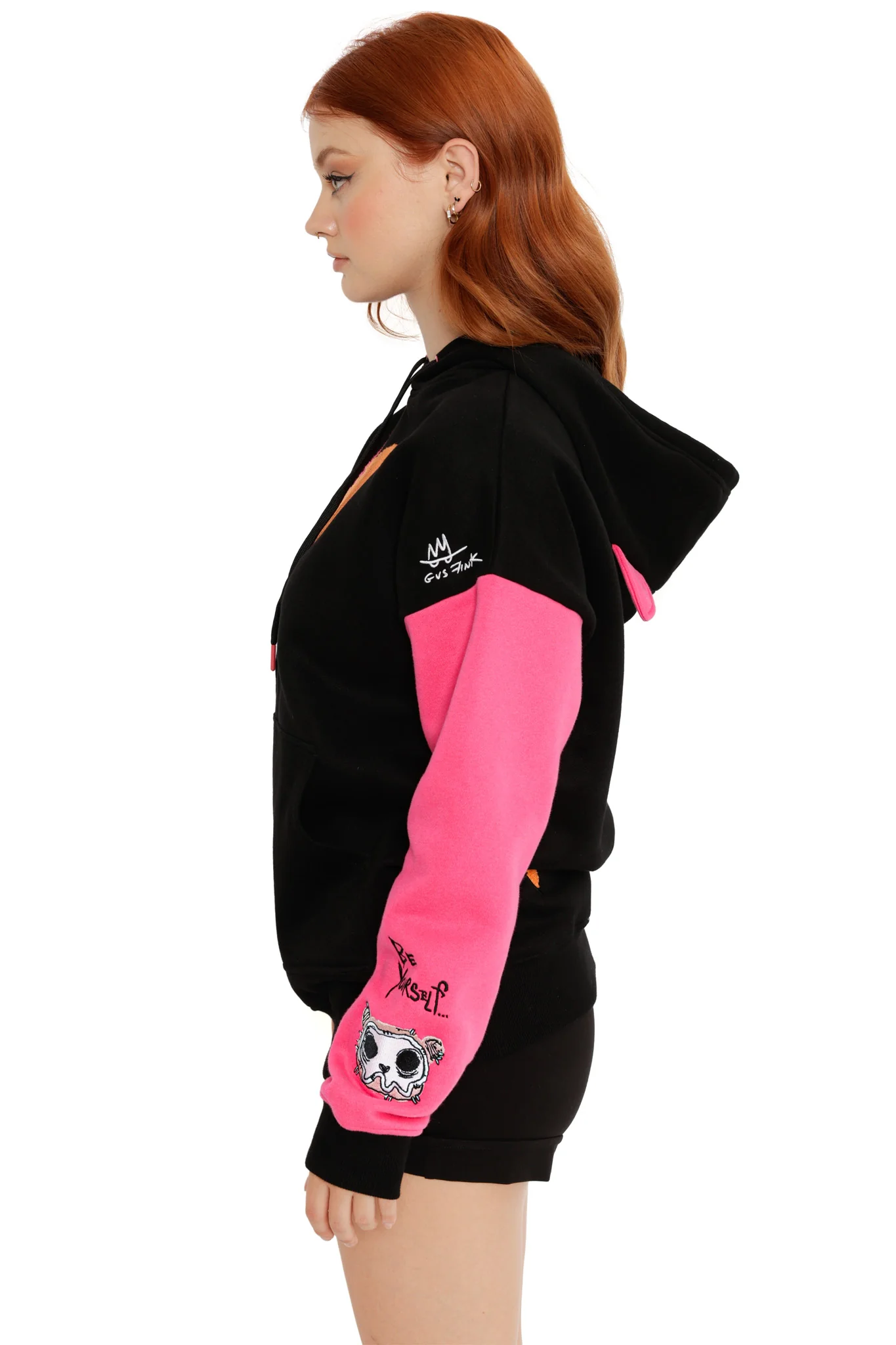 Broken Heart Kangaroo Pocket Hoodie - Image 7