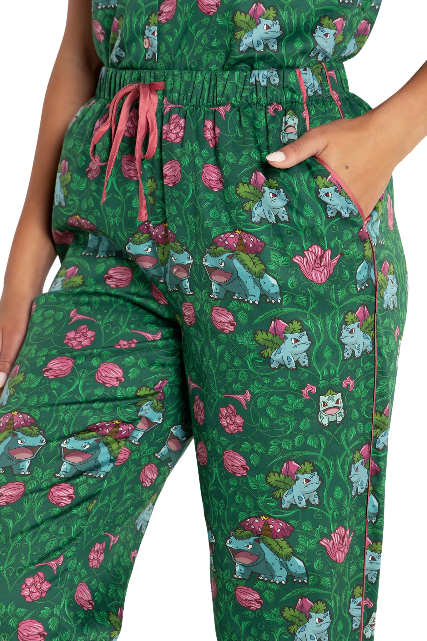 Bulbasaur Evolution Soft Sleep Pants - Image 3