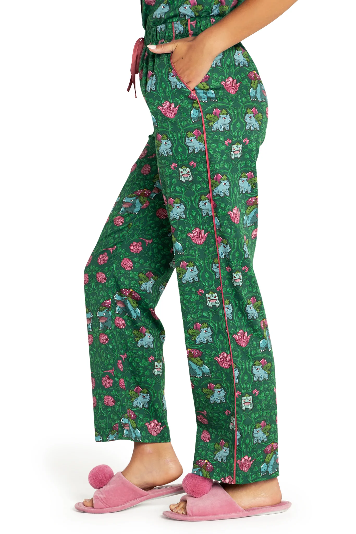 Bulbasaur Evolution Soft Sleep Pants - Image 5