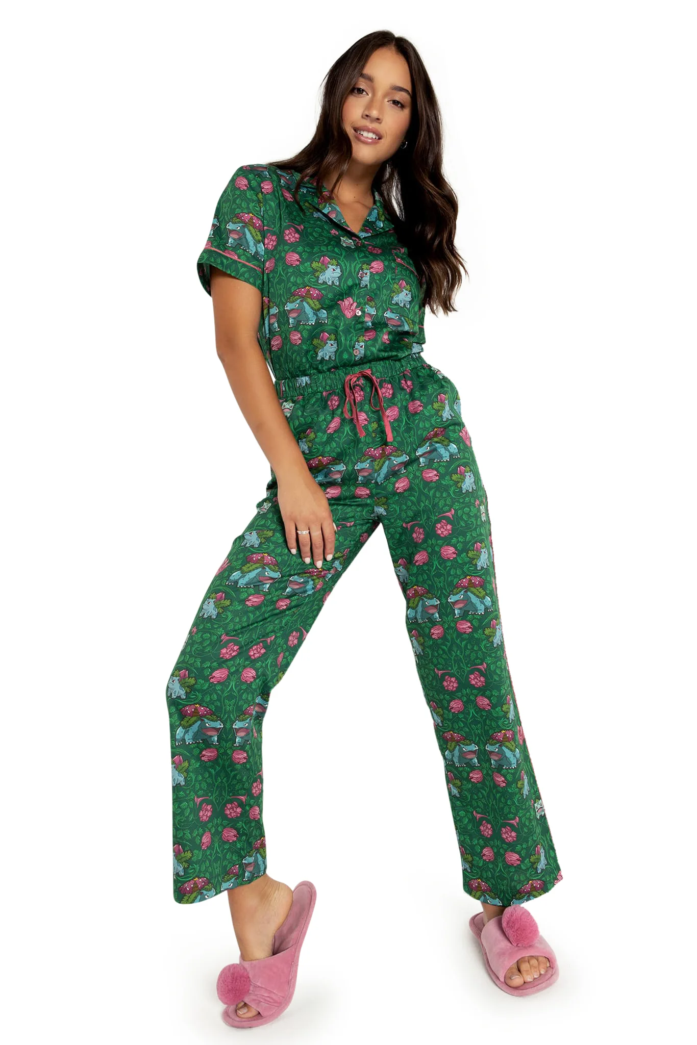 Bulbasaur Evolution Soft Sleep Pants - Image 7