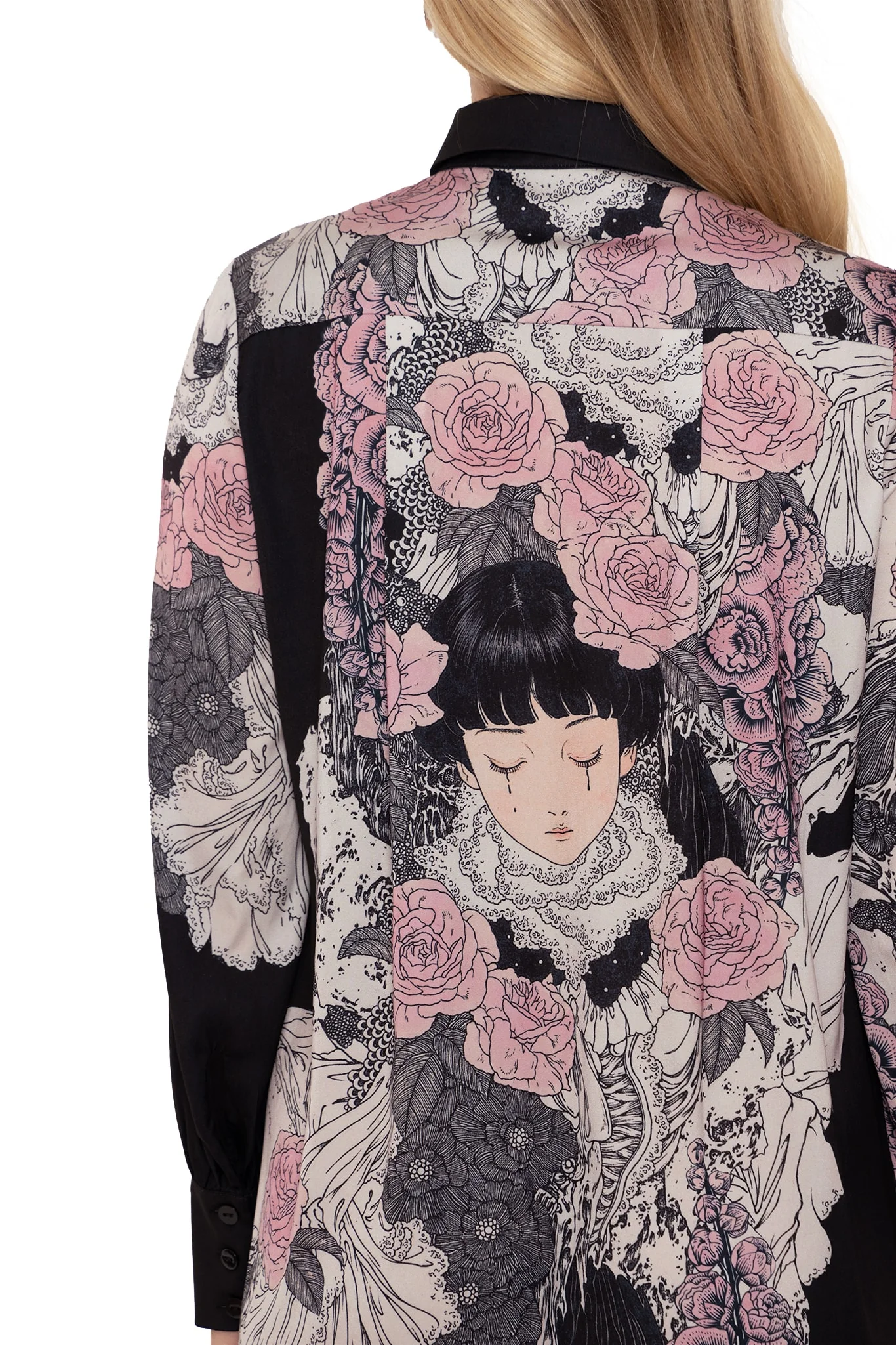 Burial Games Long Sleeve Work It Shirt Dress - Image 5
