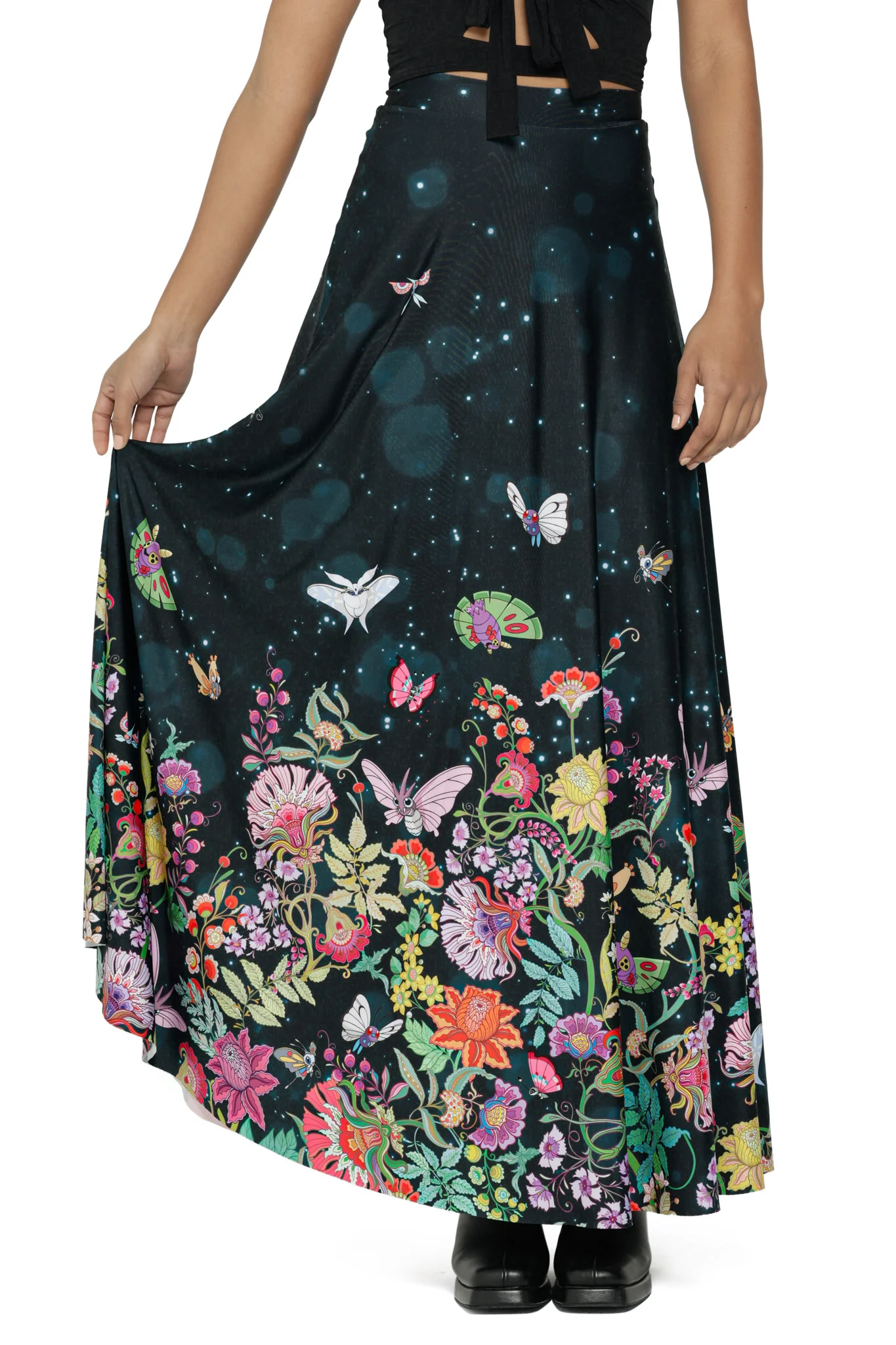 Butterfly Garden Maxi Skirt - Image 6