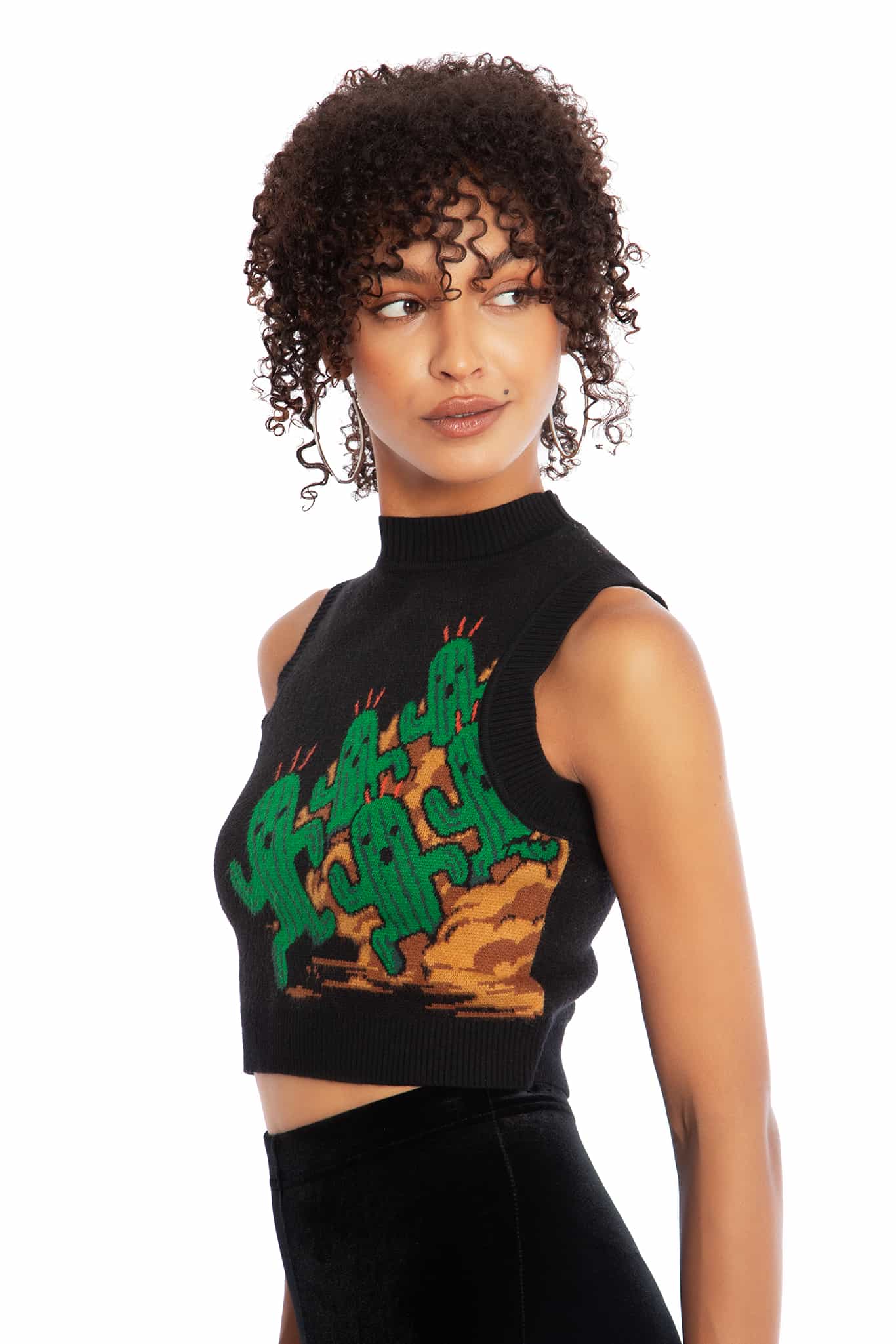 Cactuar Knit Crop - Image 5