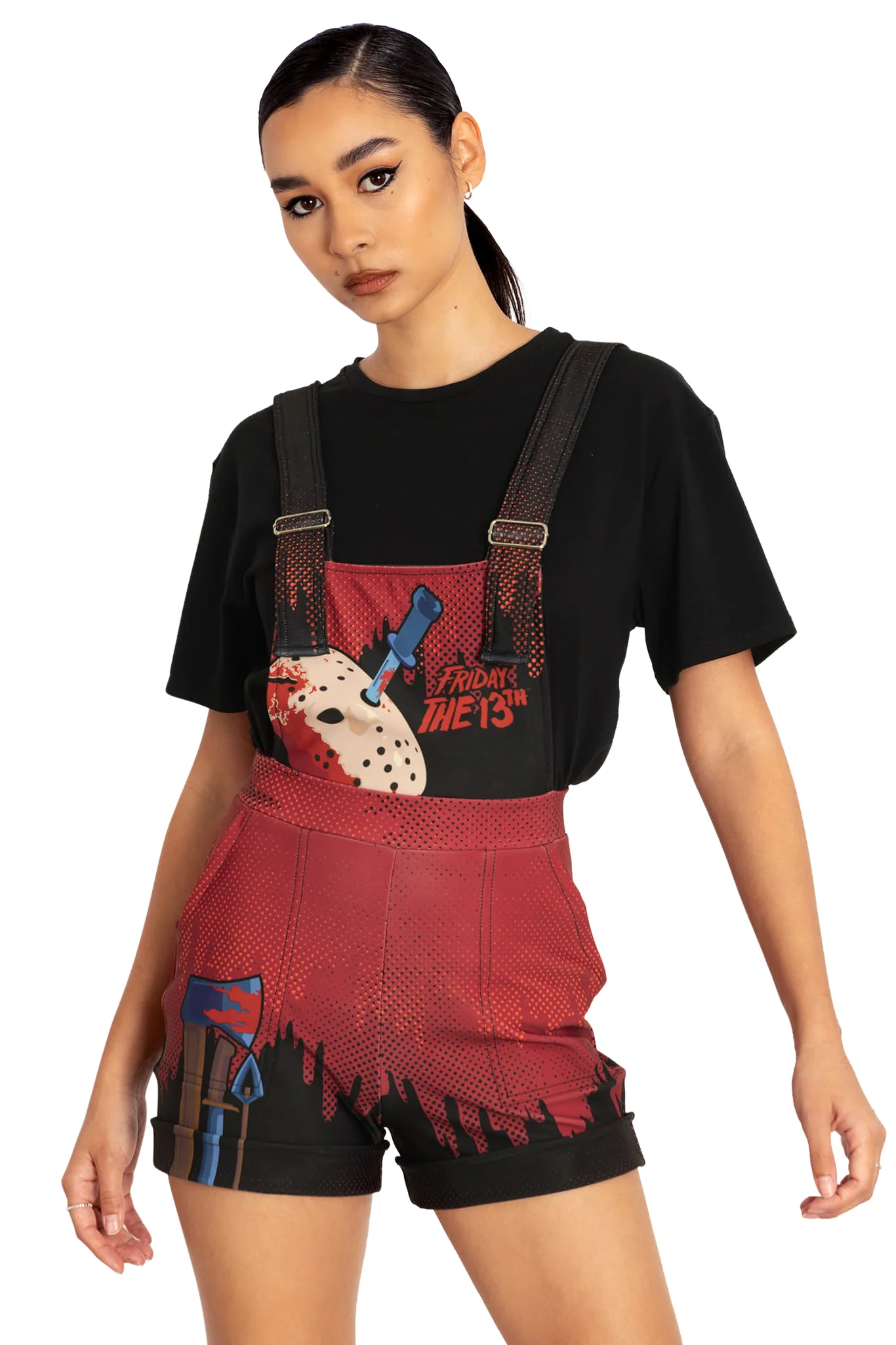 Camp Blood Short Overalls - Image 7