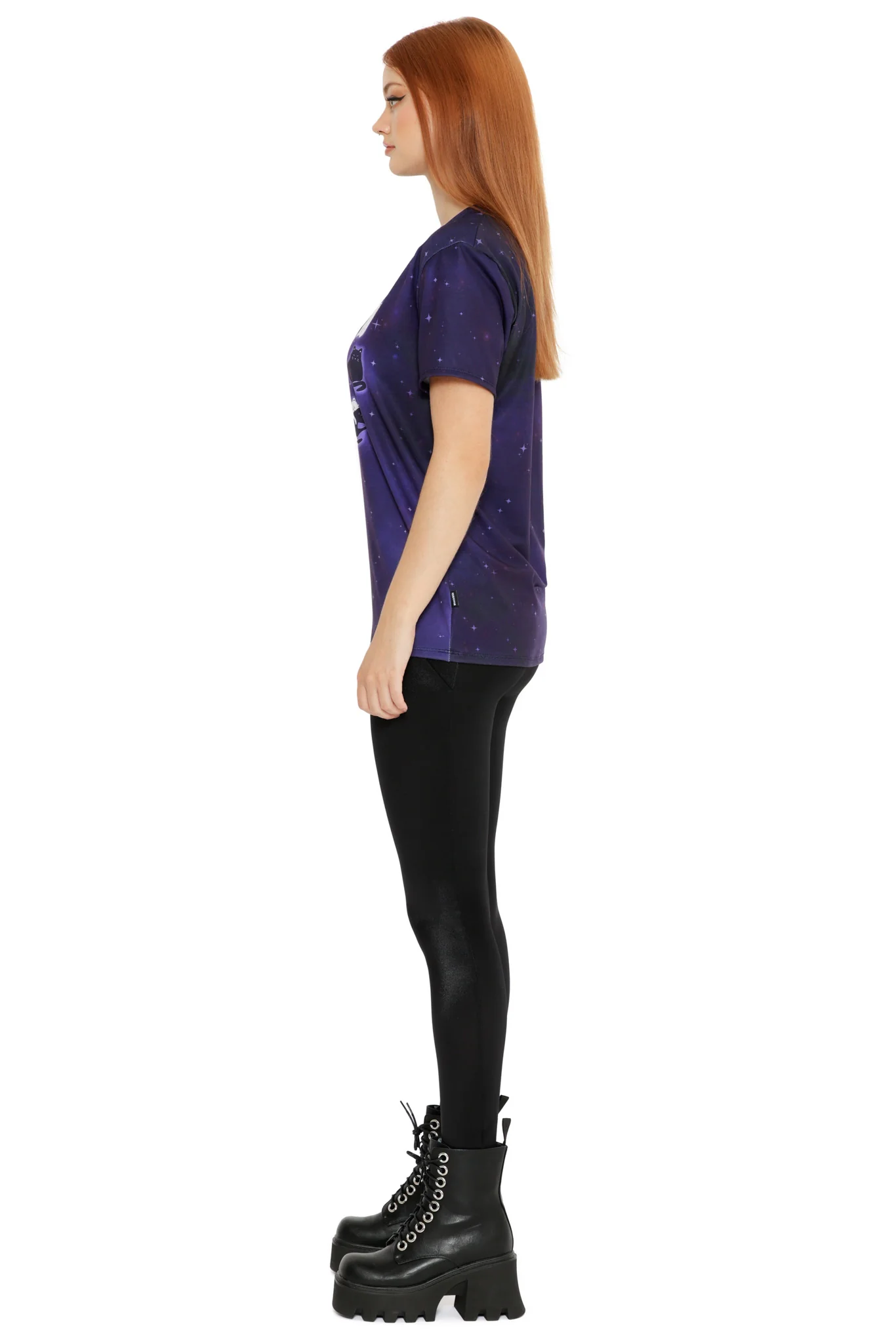 Cat Phases Boyfriend Tee - Image 5