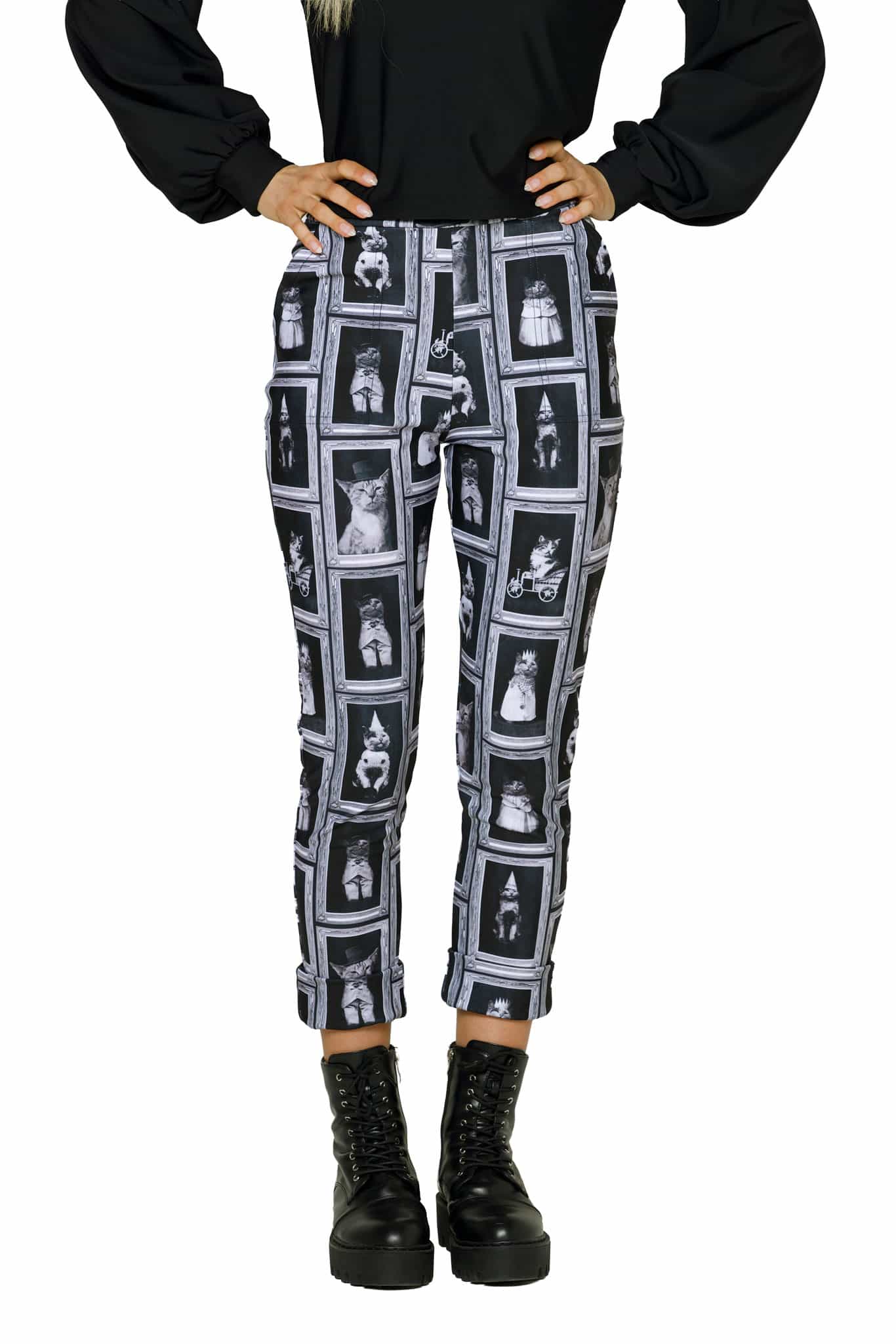 Cat Tales Cuffed Pants - Image 5