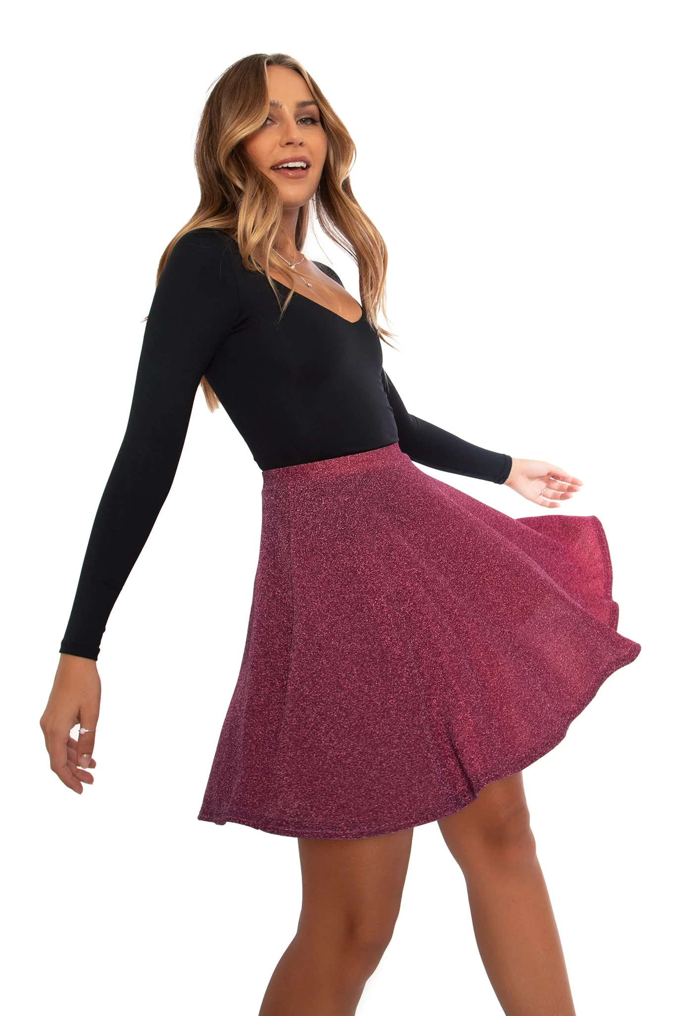 Cherry Party Skater Skirt - Image 8