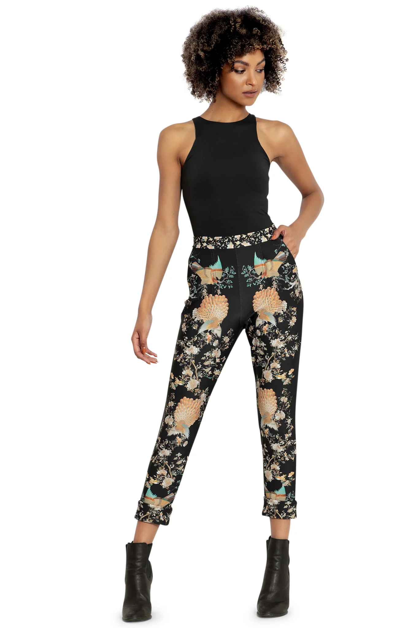 Coromandel Screen Cuffed Pants