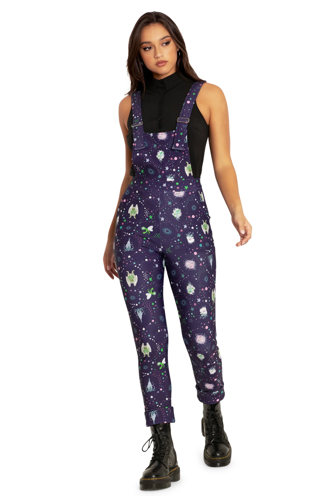 Cosmic Monsters Overalls