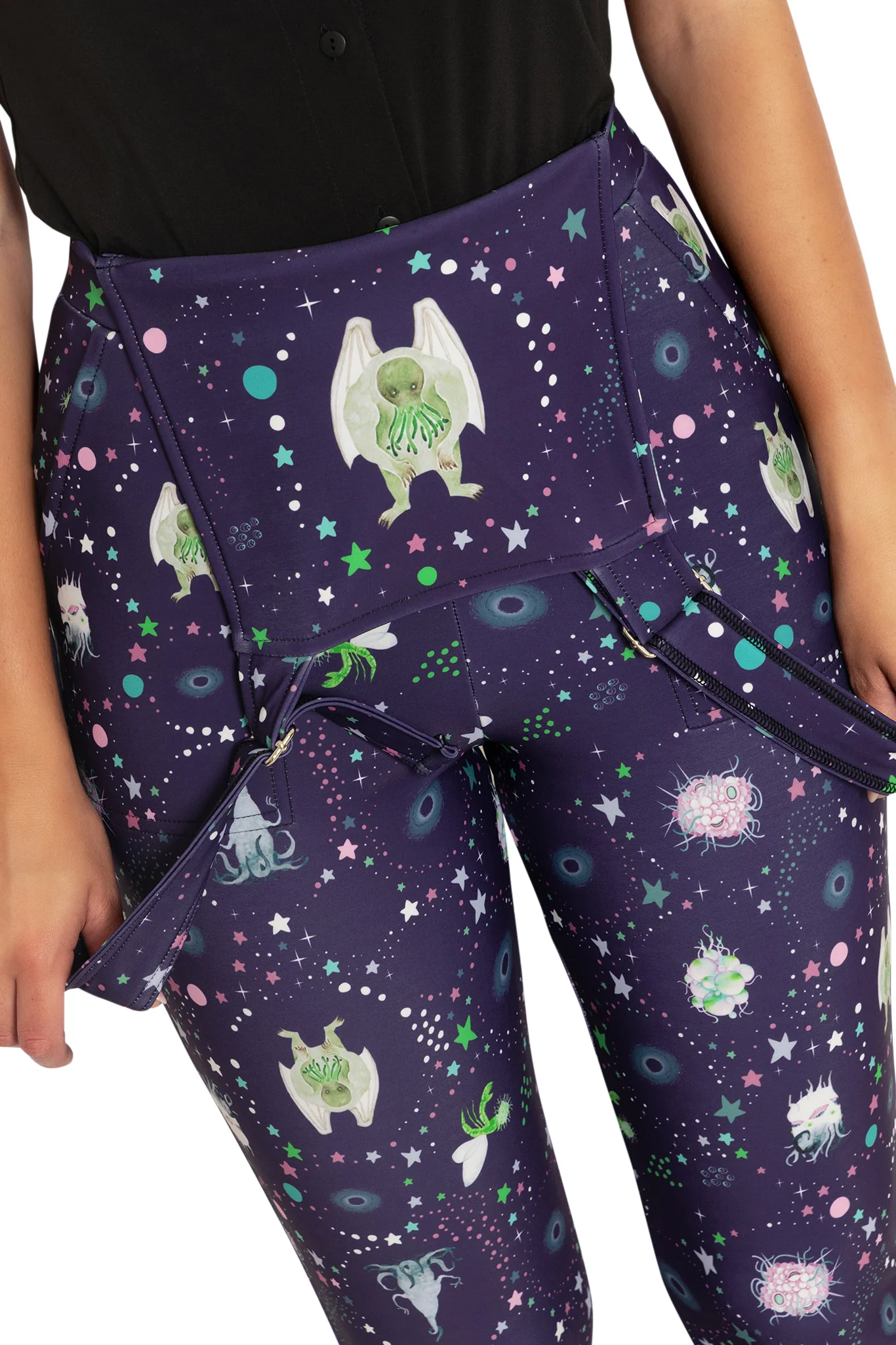 Cosmic Monsters Overalls - Image 3