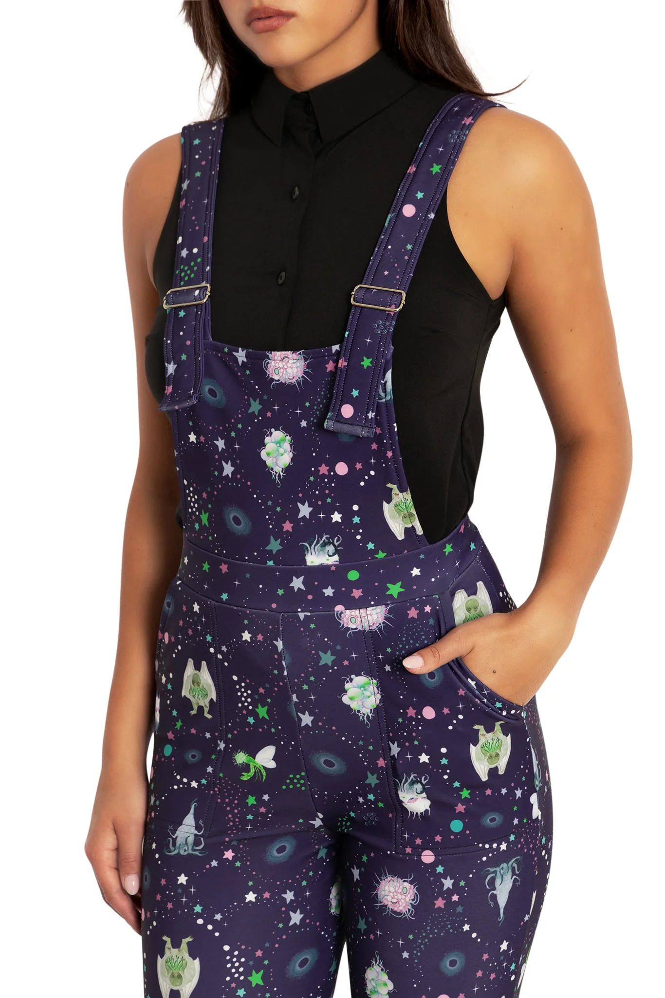 Cosmic Monsters Overalls - Image 4