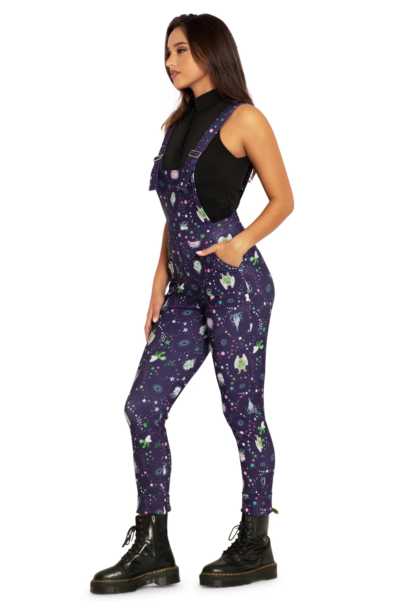 Cosmic Monsters Overalls - Image 5