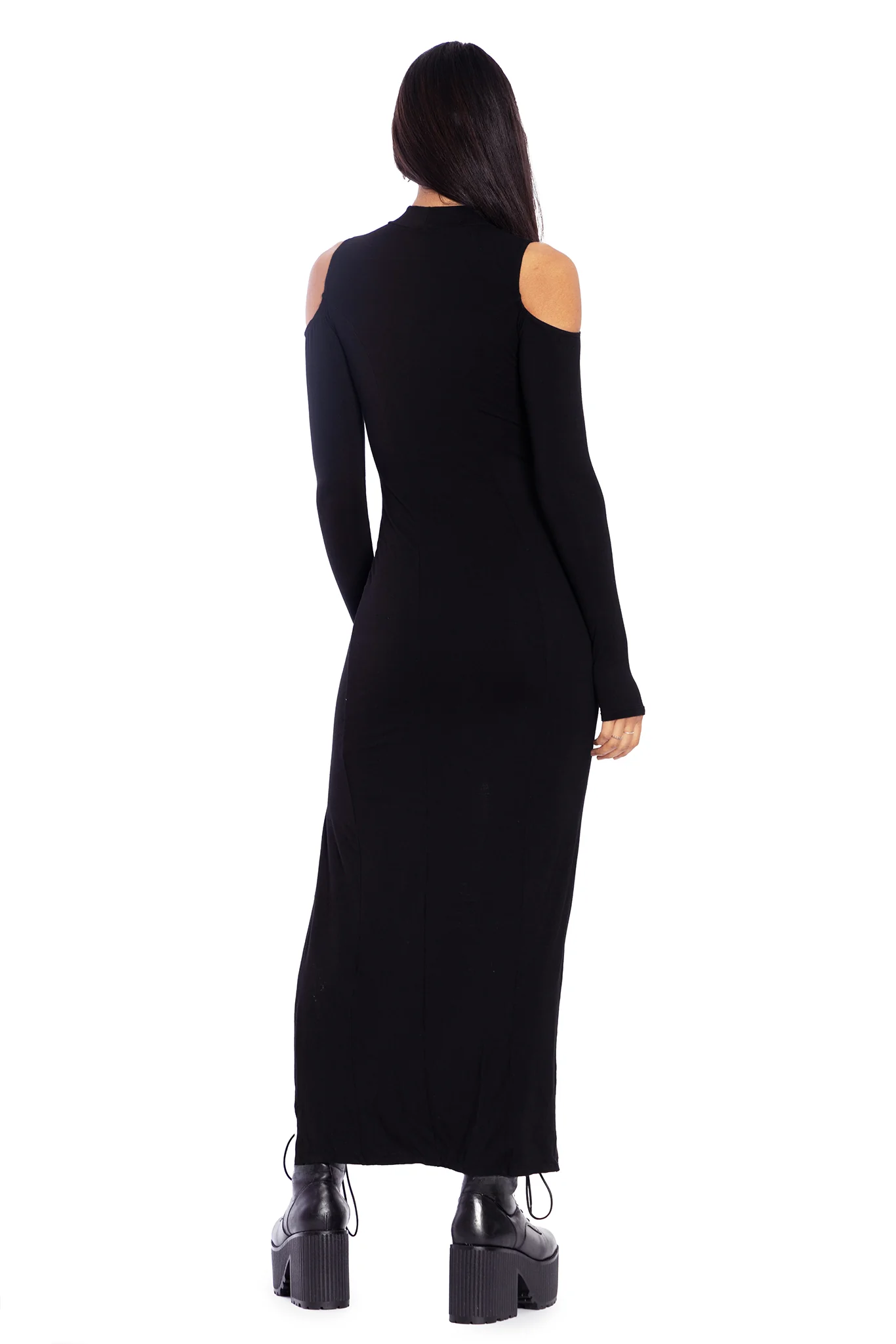 Coven Leader Split Maxi Dress - Image 2