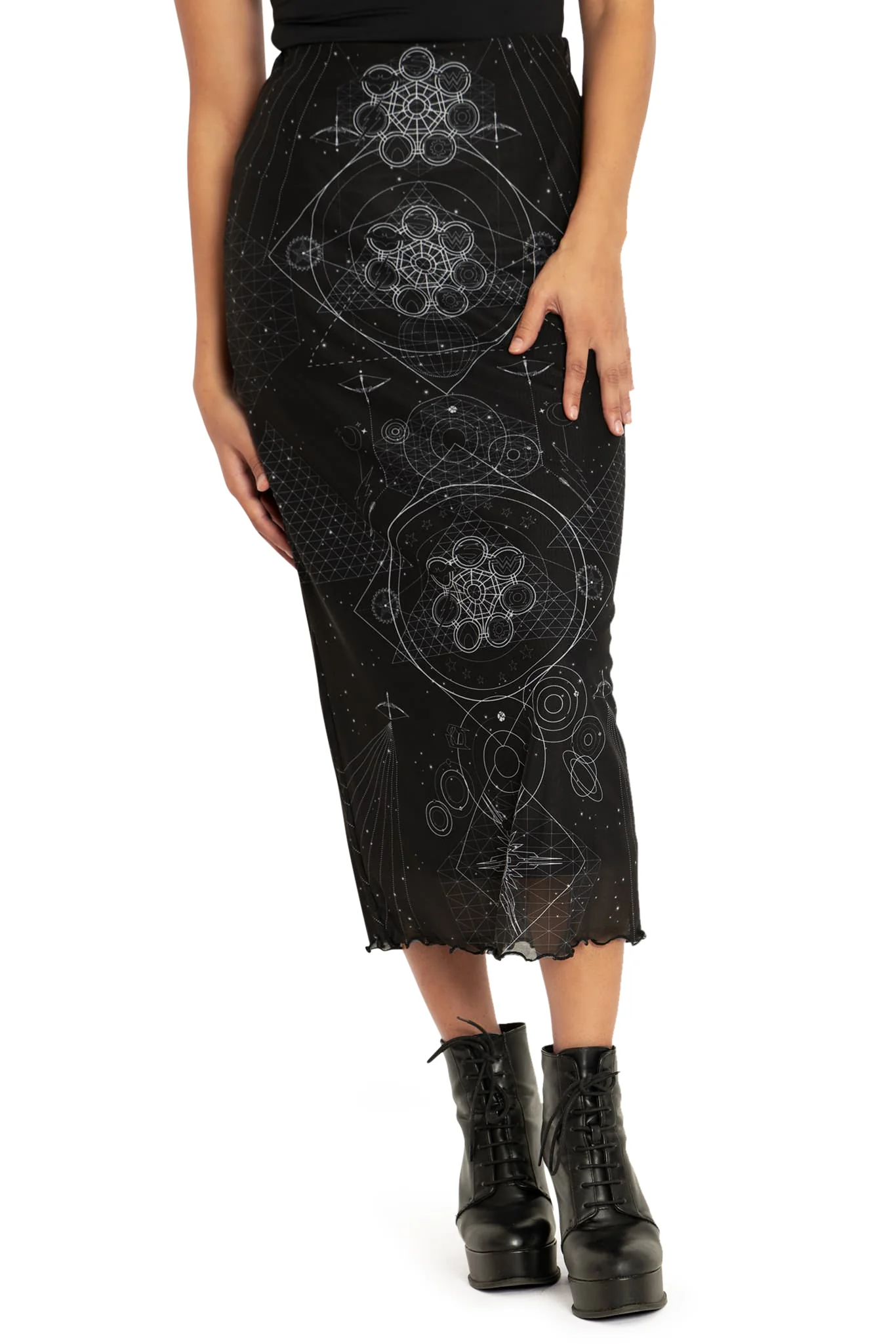 DC-Ometry Sheer Midaxi Tube Skirt - Image 5