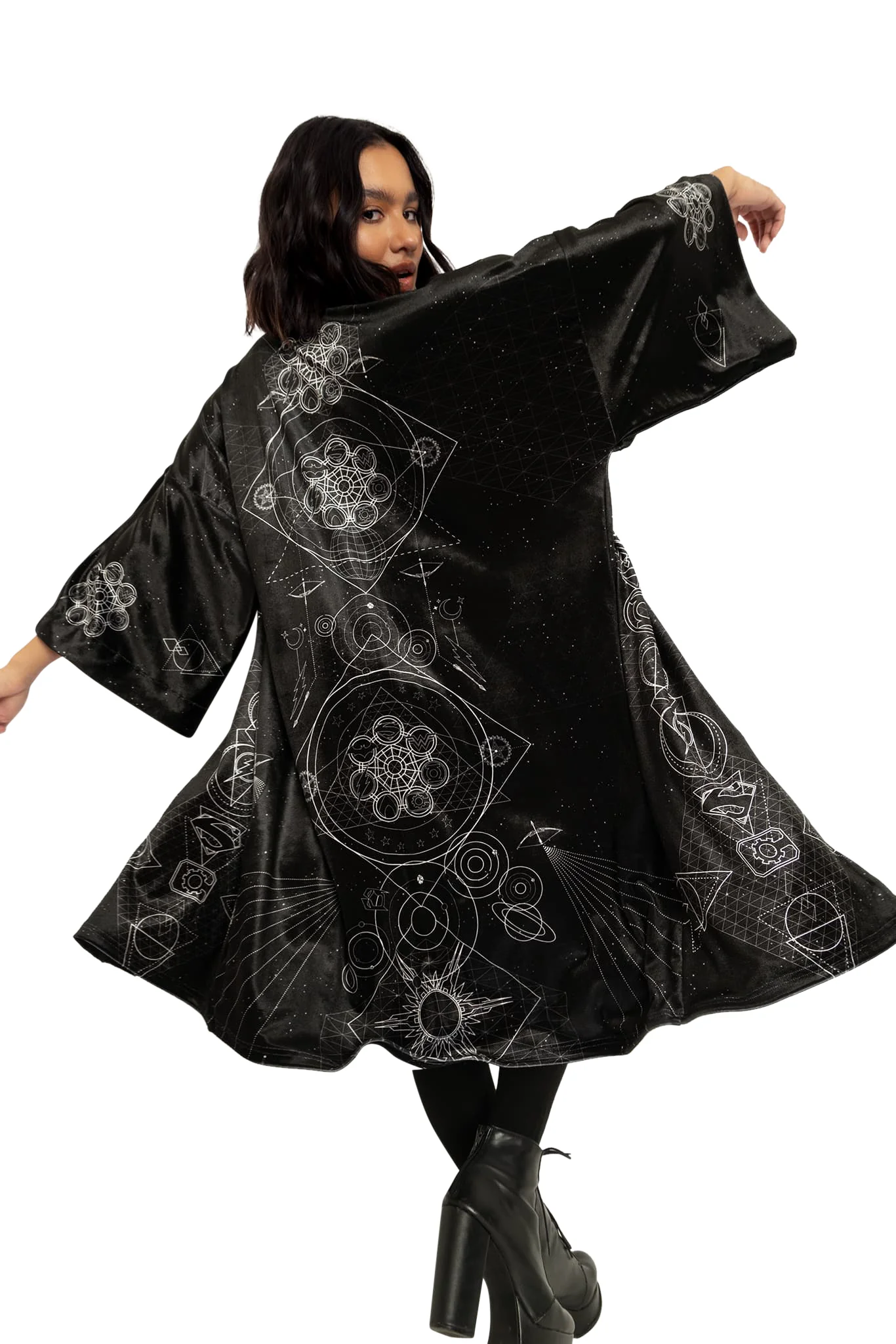 DC-Ometry Velvet Robe - Image 2