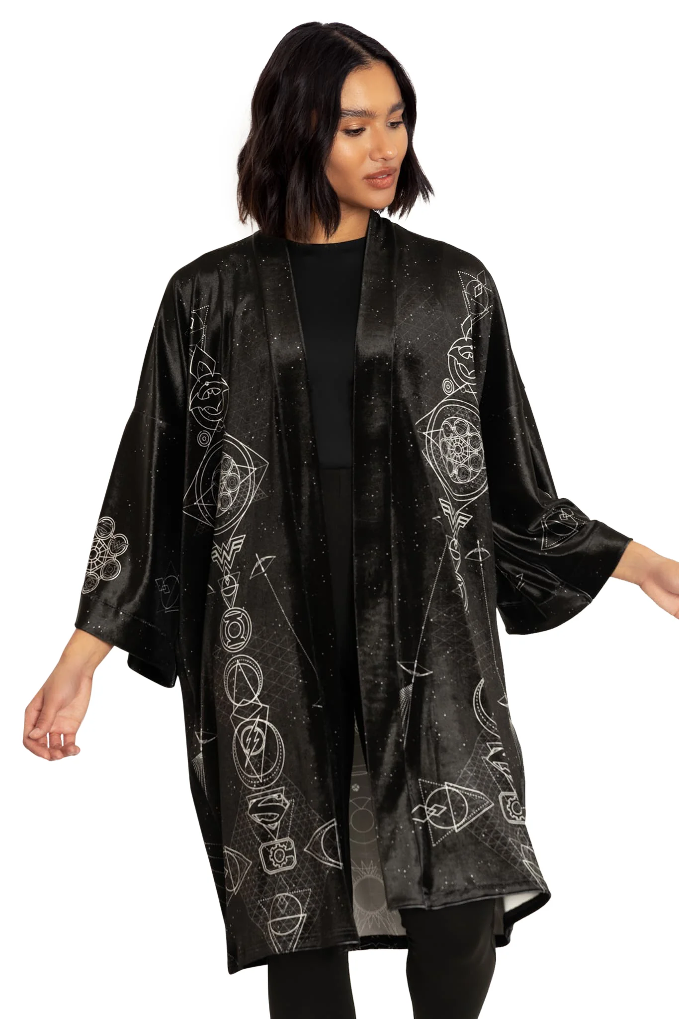 DC-Ometry Velvet Robe - Image 6