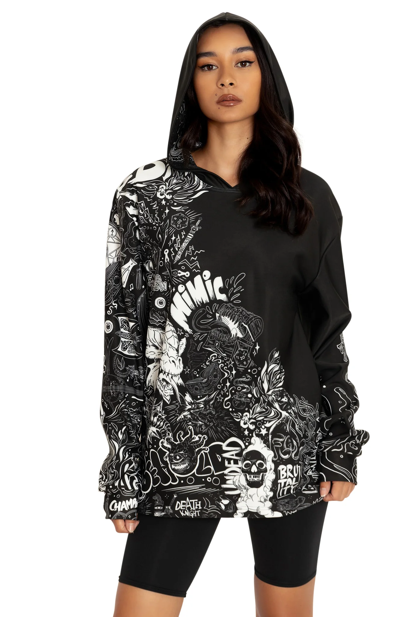 D&D Graffiti Hoodie Sweater - Image 3