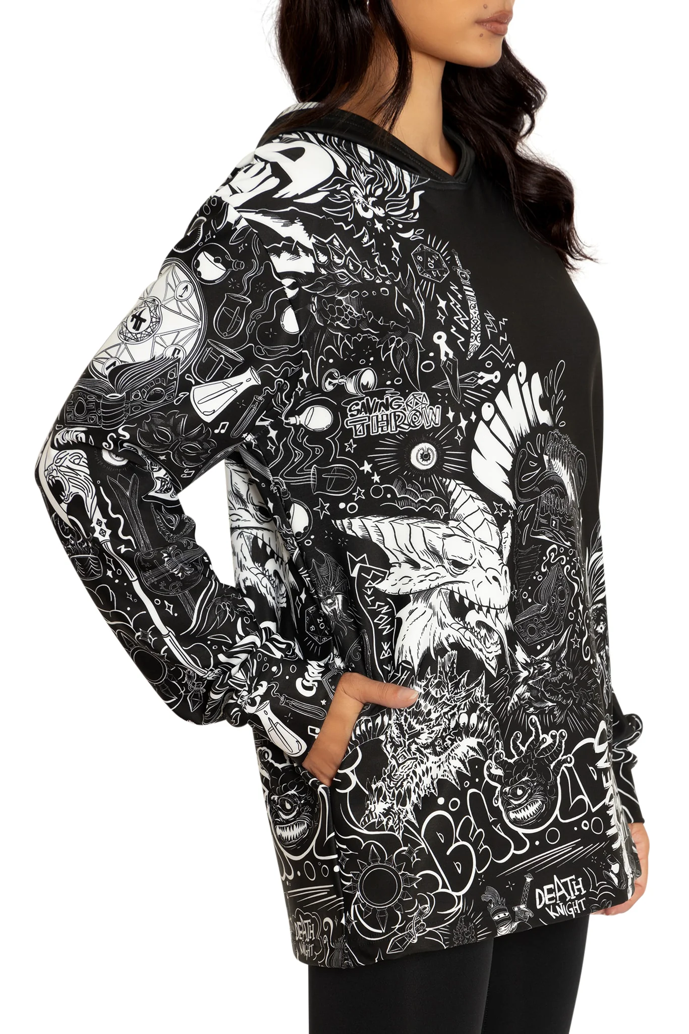 D&D Graffiti Hoodie Sweater - Image 5