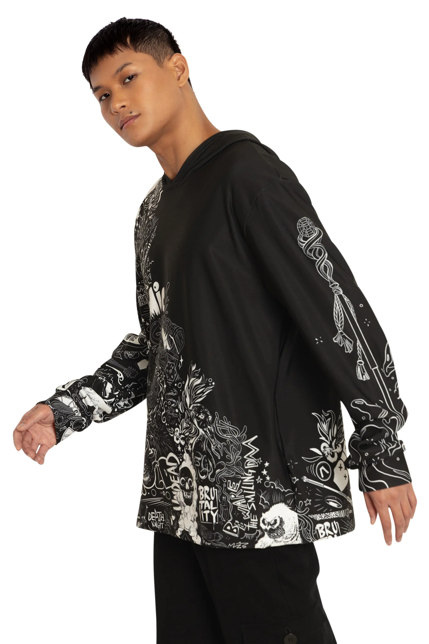 D&D Graffiti Hoodie Sweater - Image 8