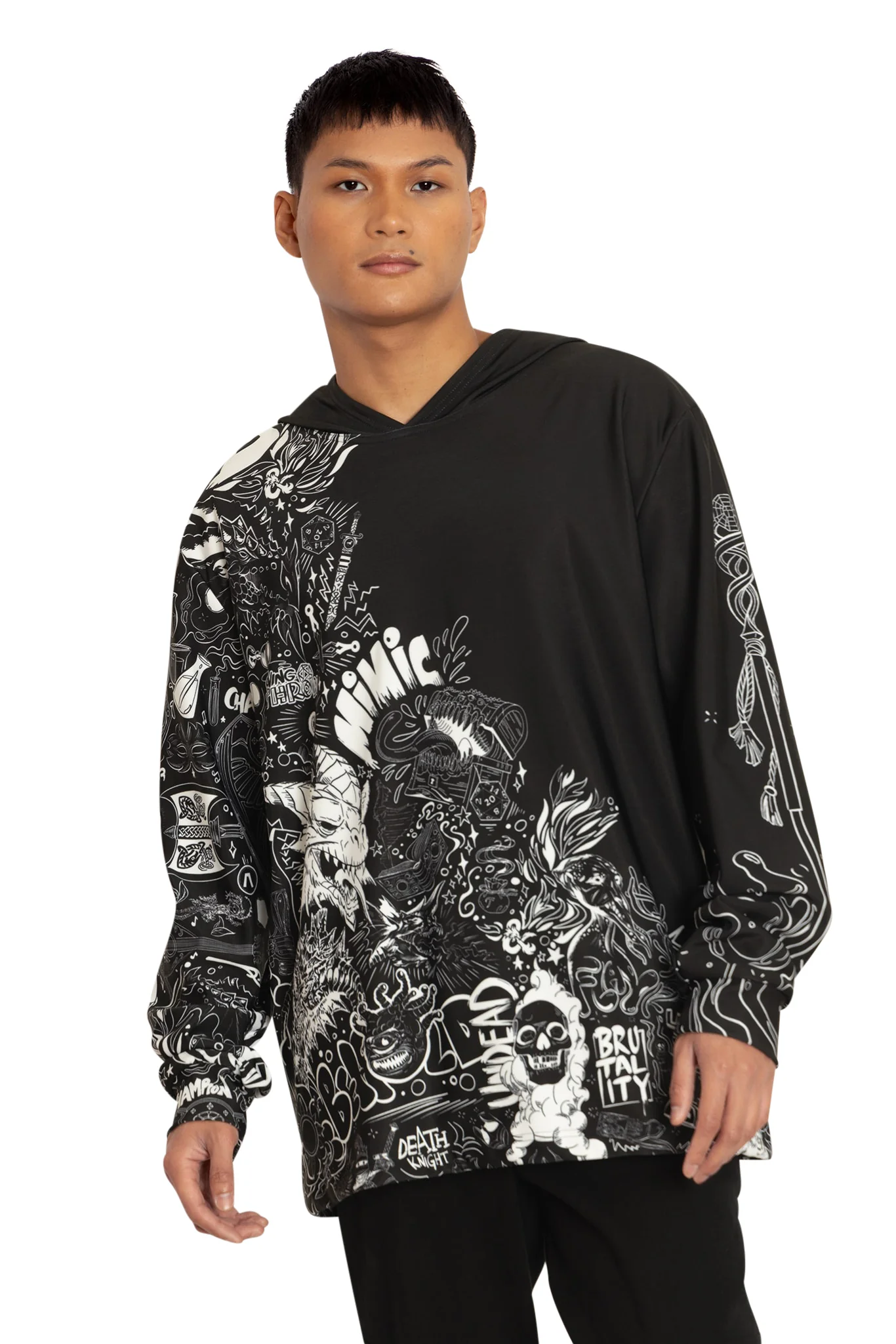D&D Graffiti Hoodie Sweater - Image 9