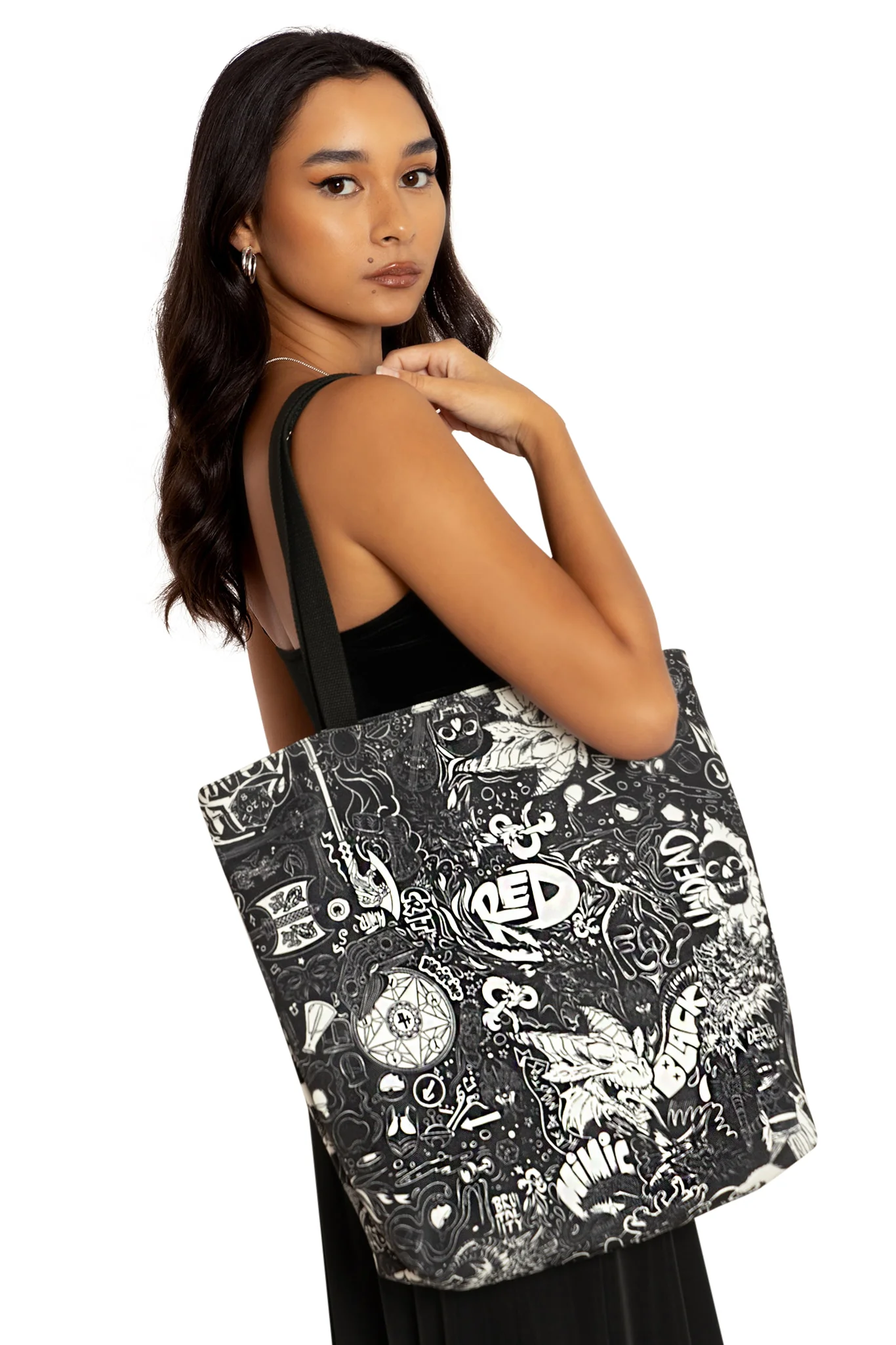 D&D Graffiti Tote Bag - Image 3