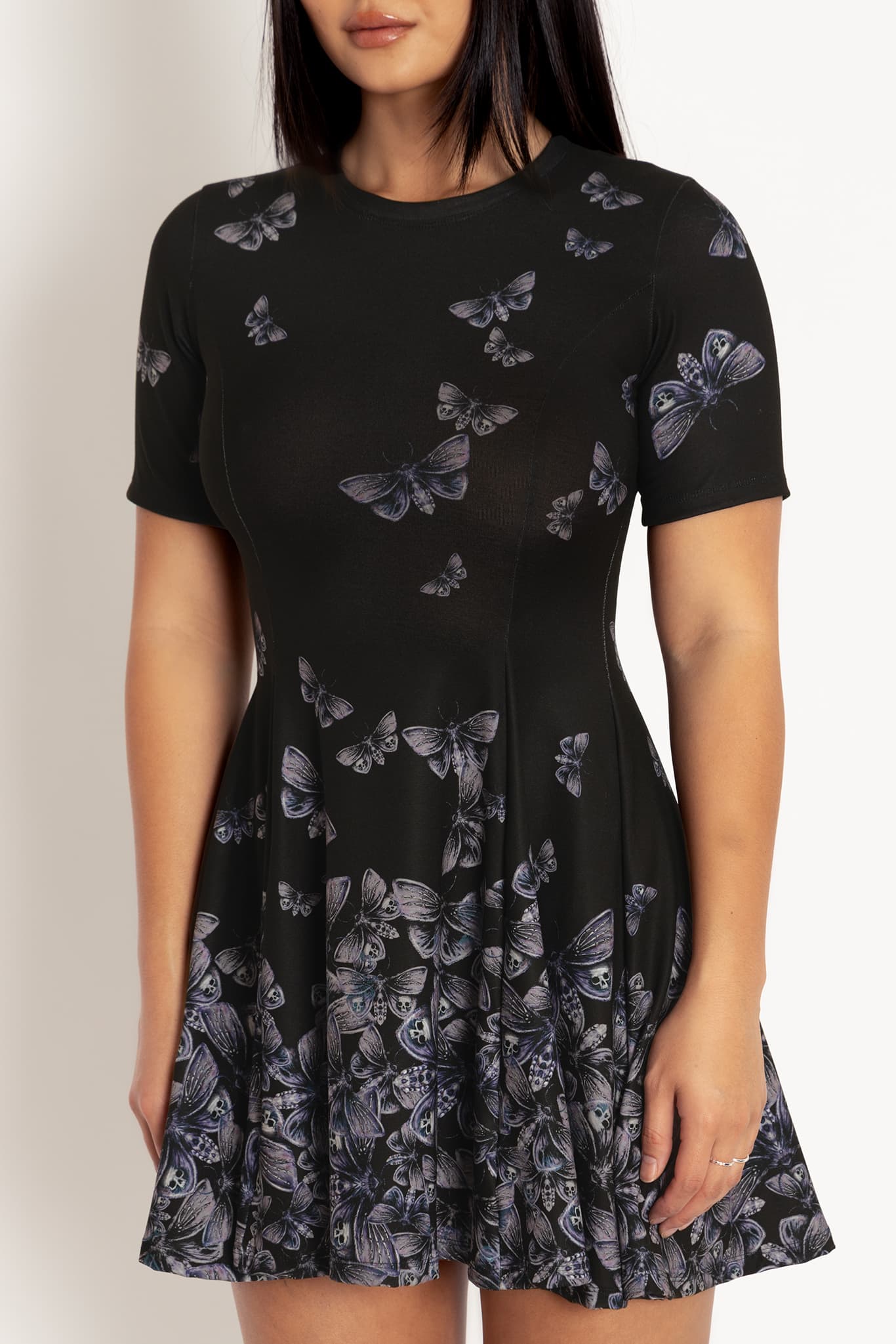 Death's Head Hawkmoth Evil Tee Dress - Image 4