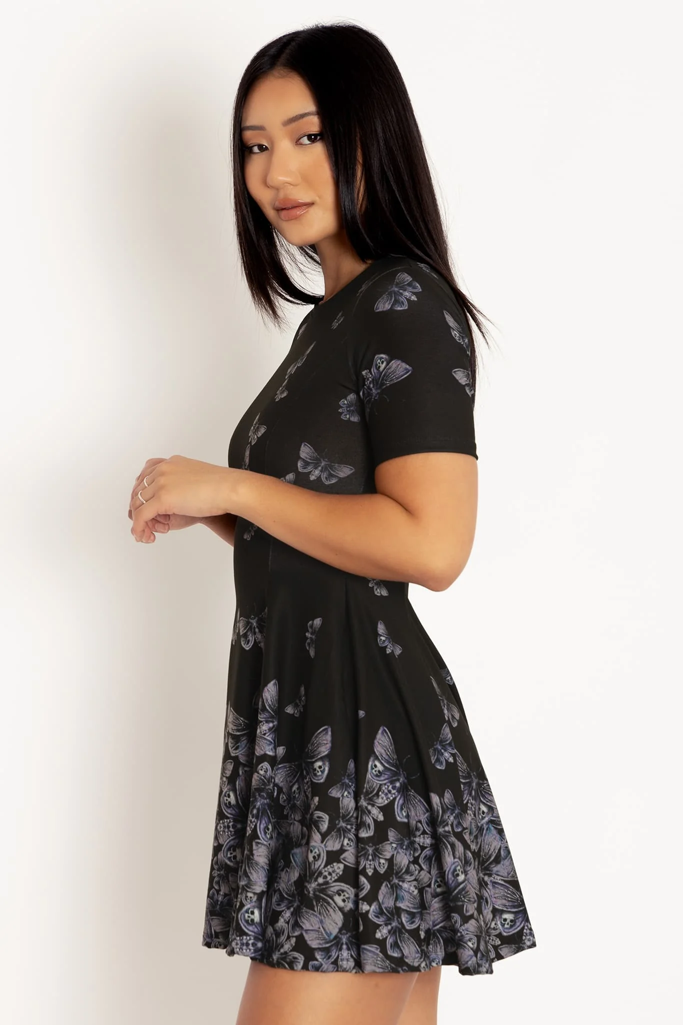 Death's Head Hawkmoth Evil Tee Dress - Image 6