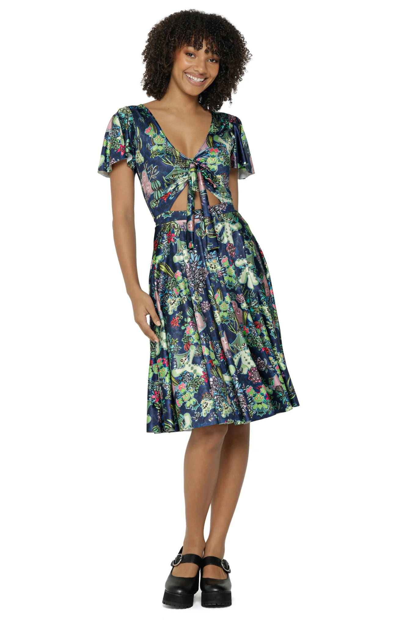 Desert Garden Rio Midi Dress - Image 2