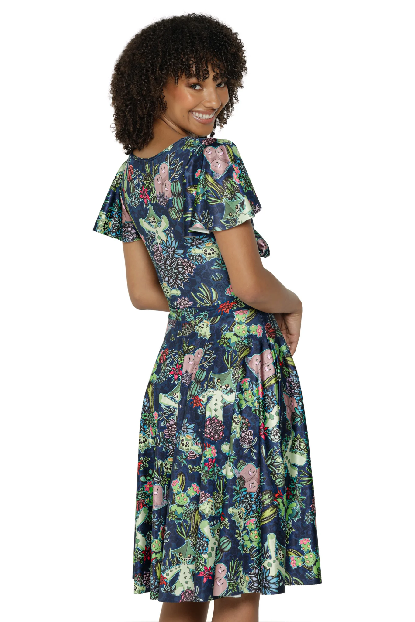 Desert Garden Rio Midi Dress - Image 3