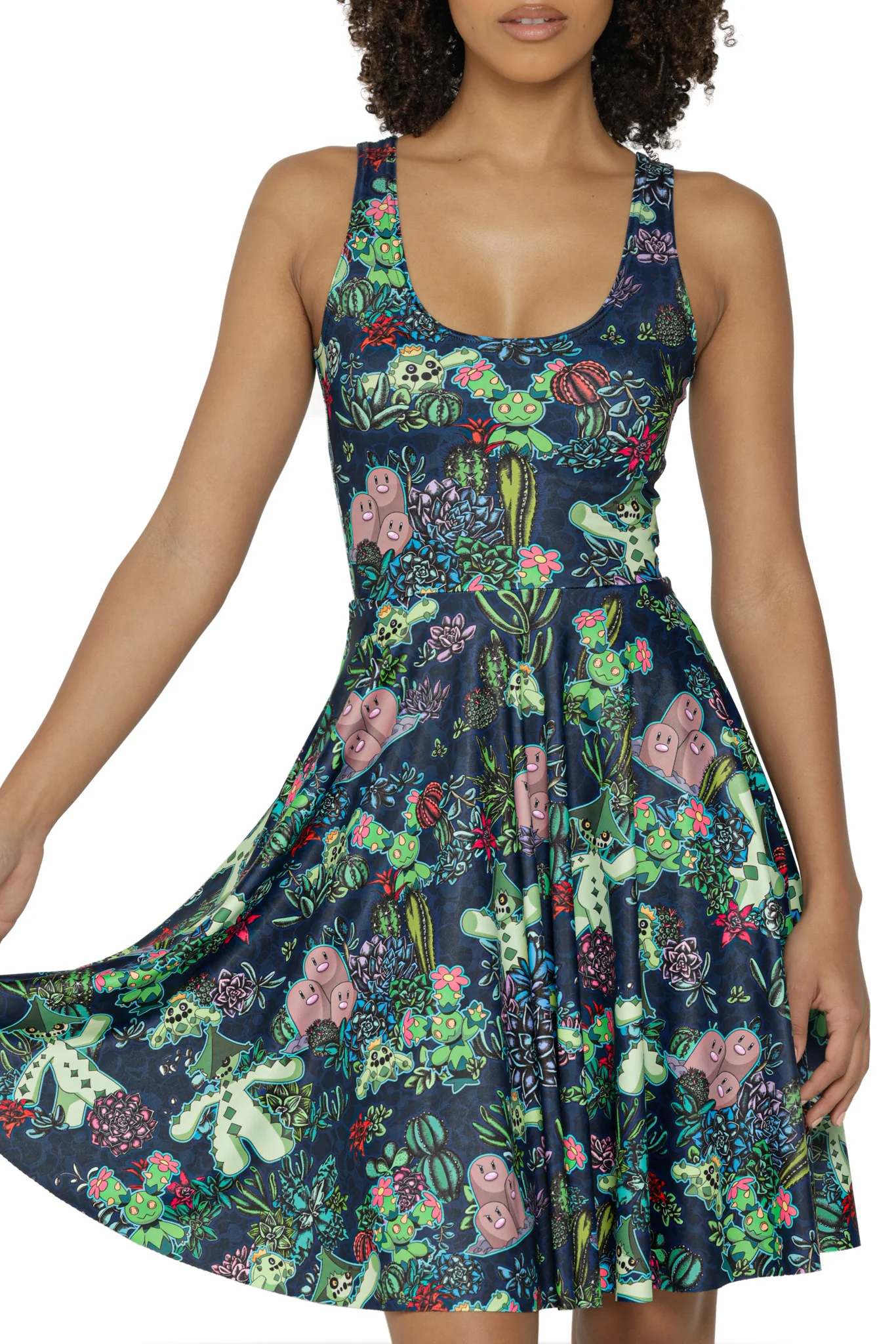 Desert Garden Scoop Longline Dress - Image 4