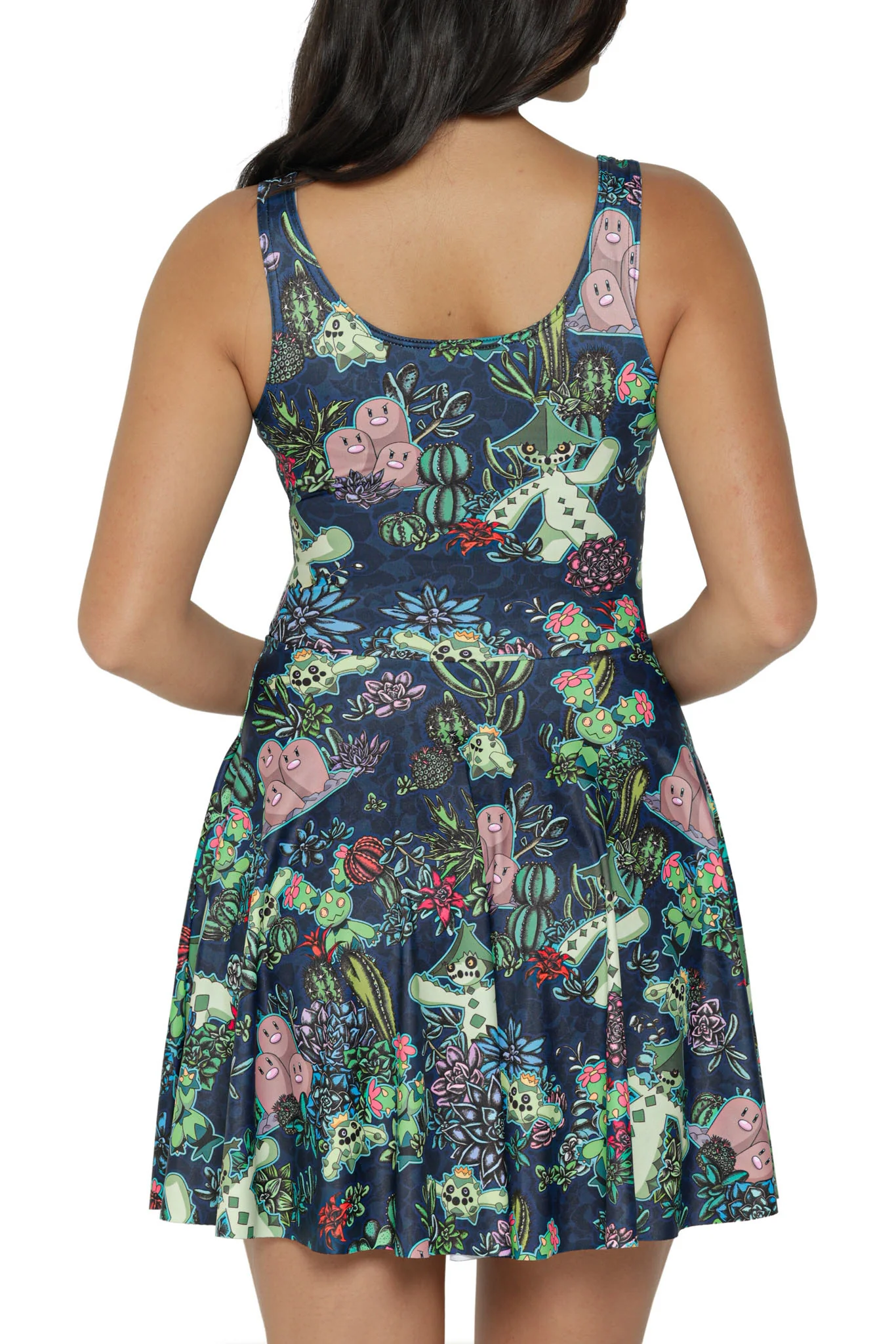 Desert Garden Scoop Skater Dress - Image 3