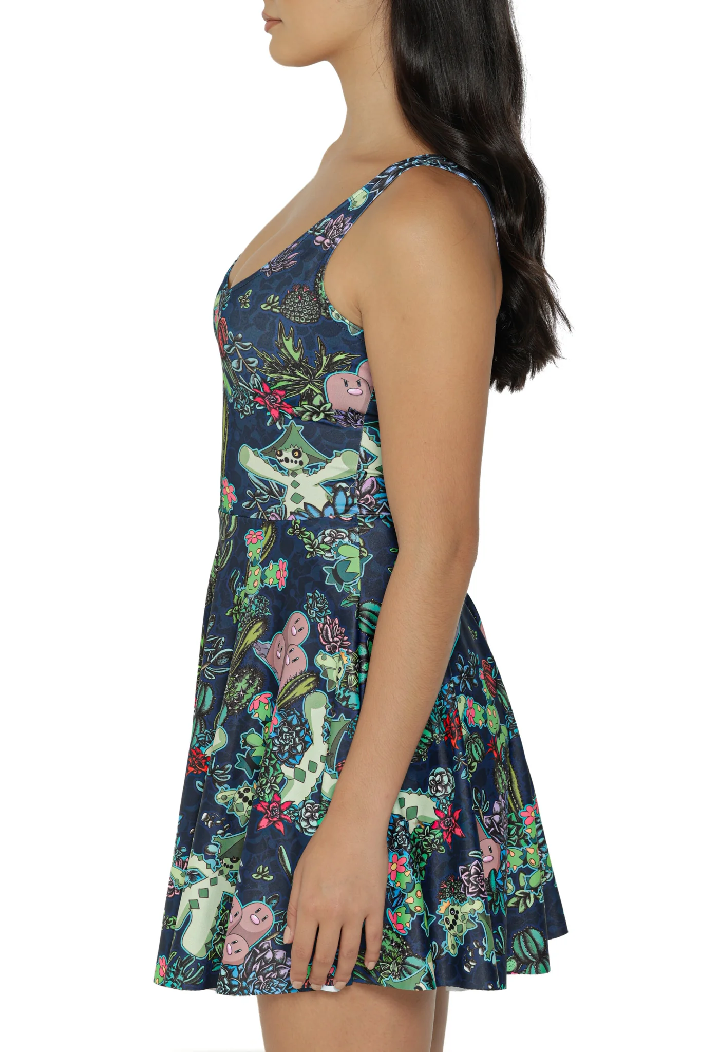 Desert Garden Scoop Skater Dress - Image 4